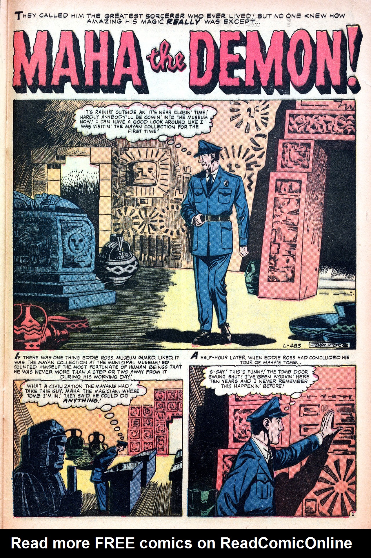 Read online Mystic (1951) comic -  Issue #58 - 29