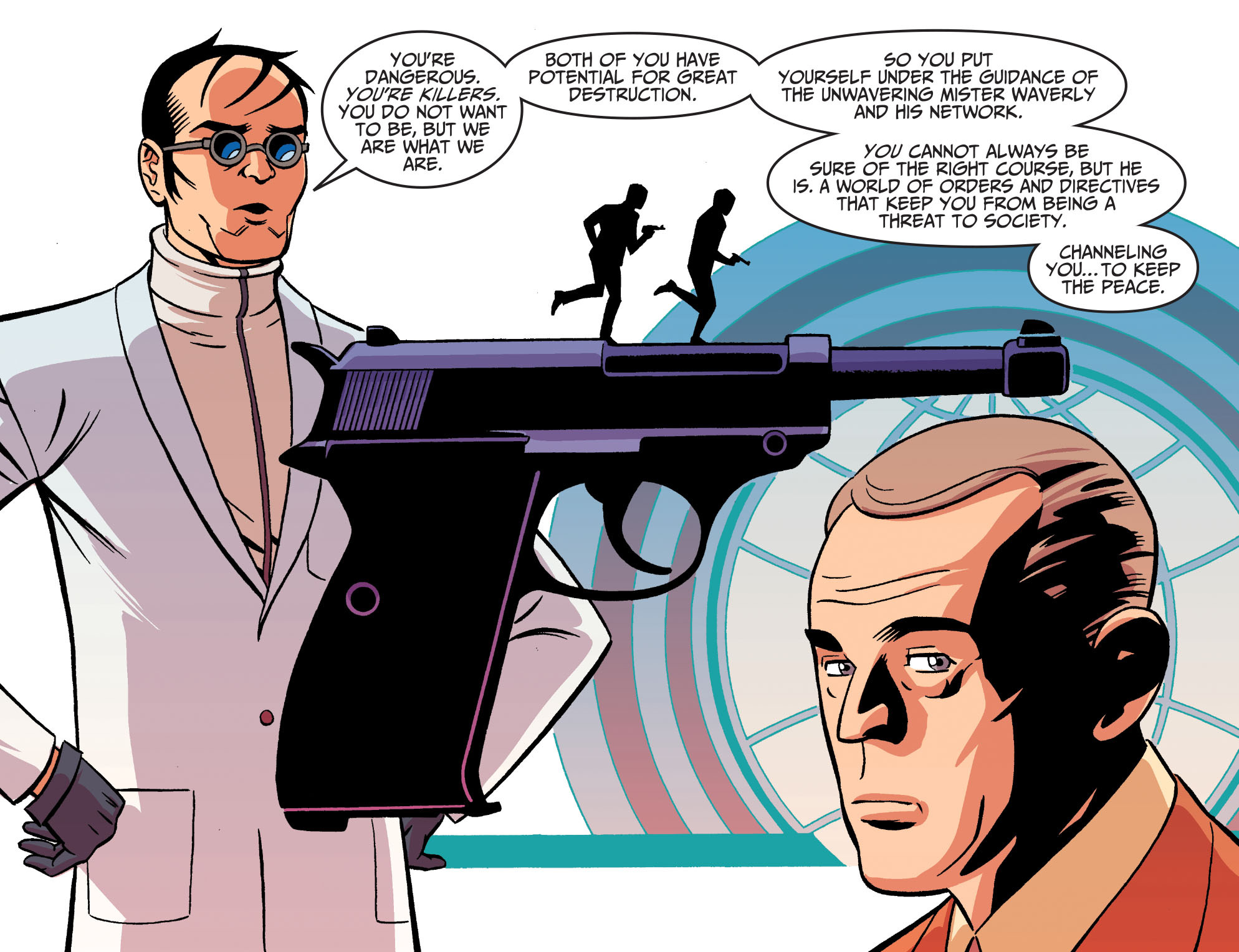 Read online Batman '66 Meets the Man from U.N.C.L.E. comic -  Issue #10 - 11