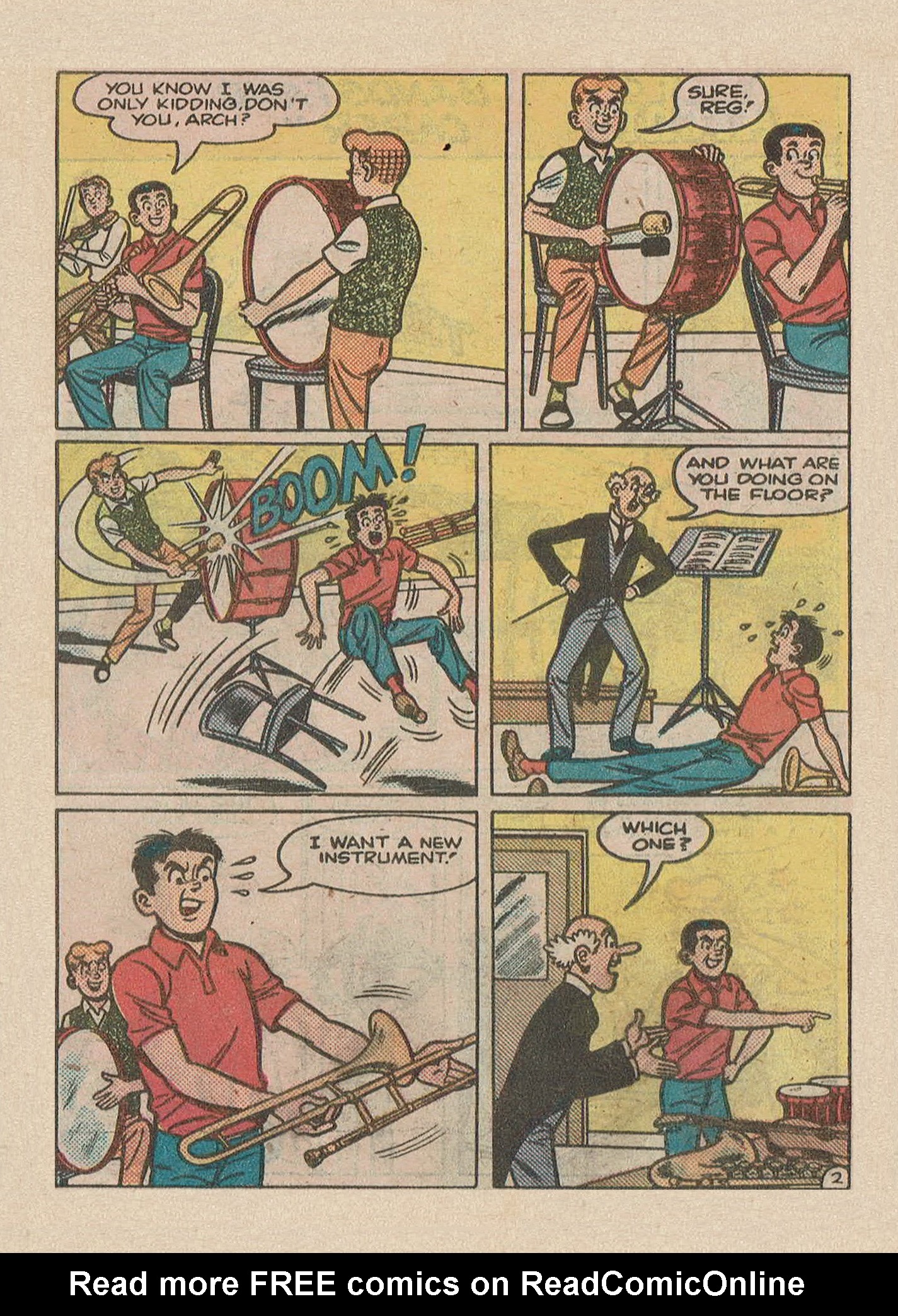 Read online Archie's Double Digest Magazine comic -  Issue #29 - 138