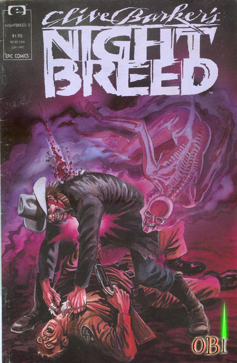 Read online Clive Barker's Night Breed (1990) comic -  Issue #3 - 1