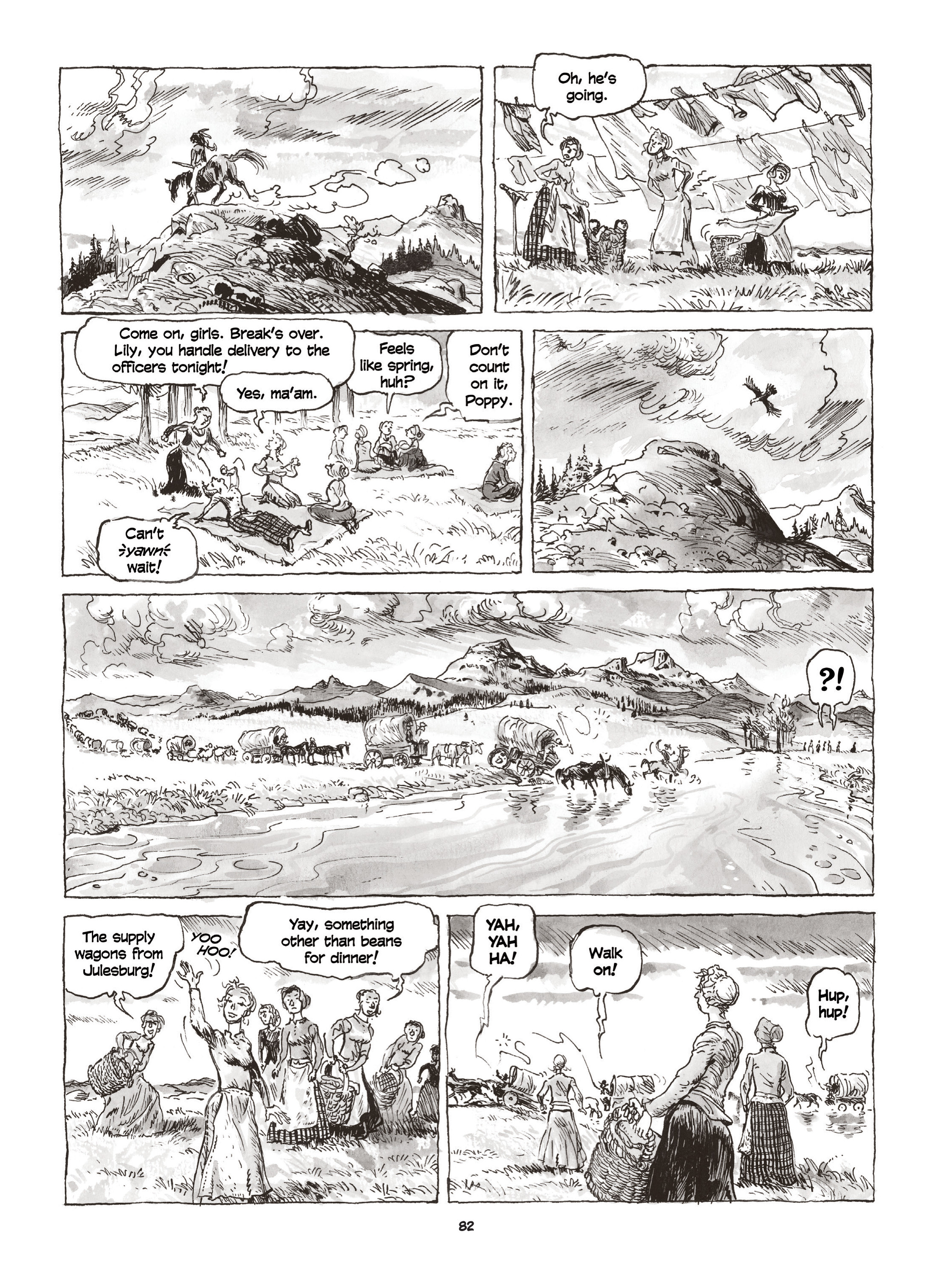 Read online Calamity Jane: The Calamitous Life of Martha Jane Cannary comic -  Issue # TPB (Part 1) - 80
