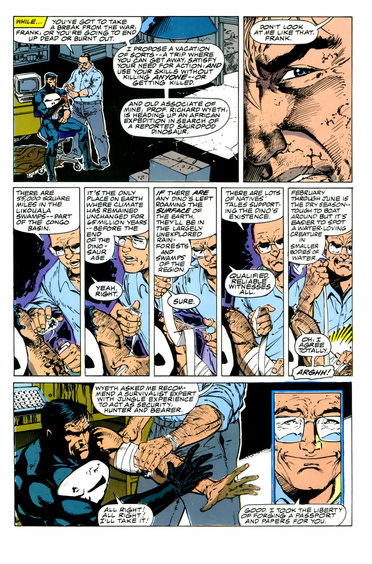 Read online The Punisher and Wolverine in African Saga comic -  Issue # Full - 10