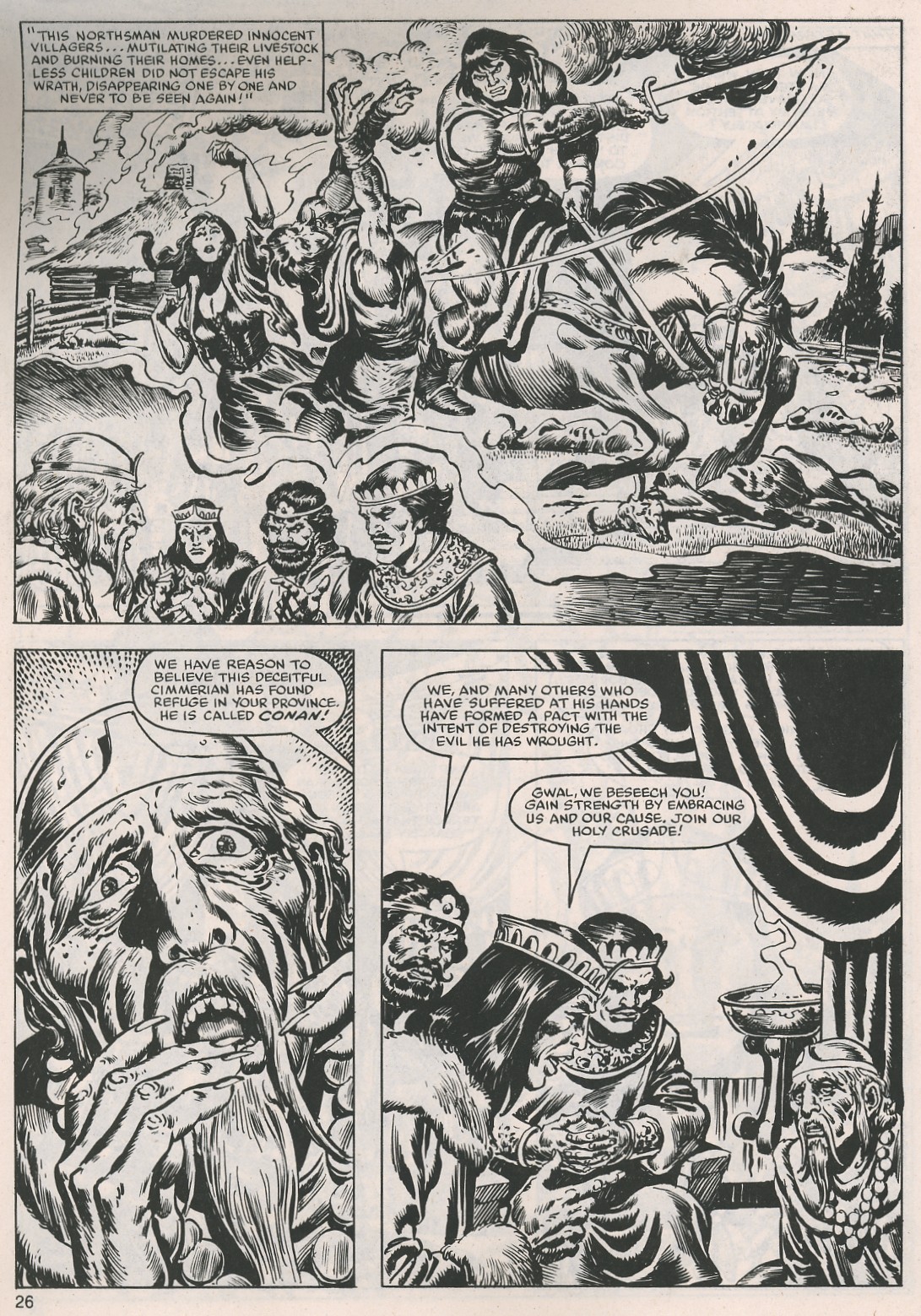 The Savage Sword Of Conan issue 116 - Page 26