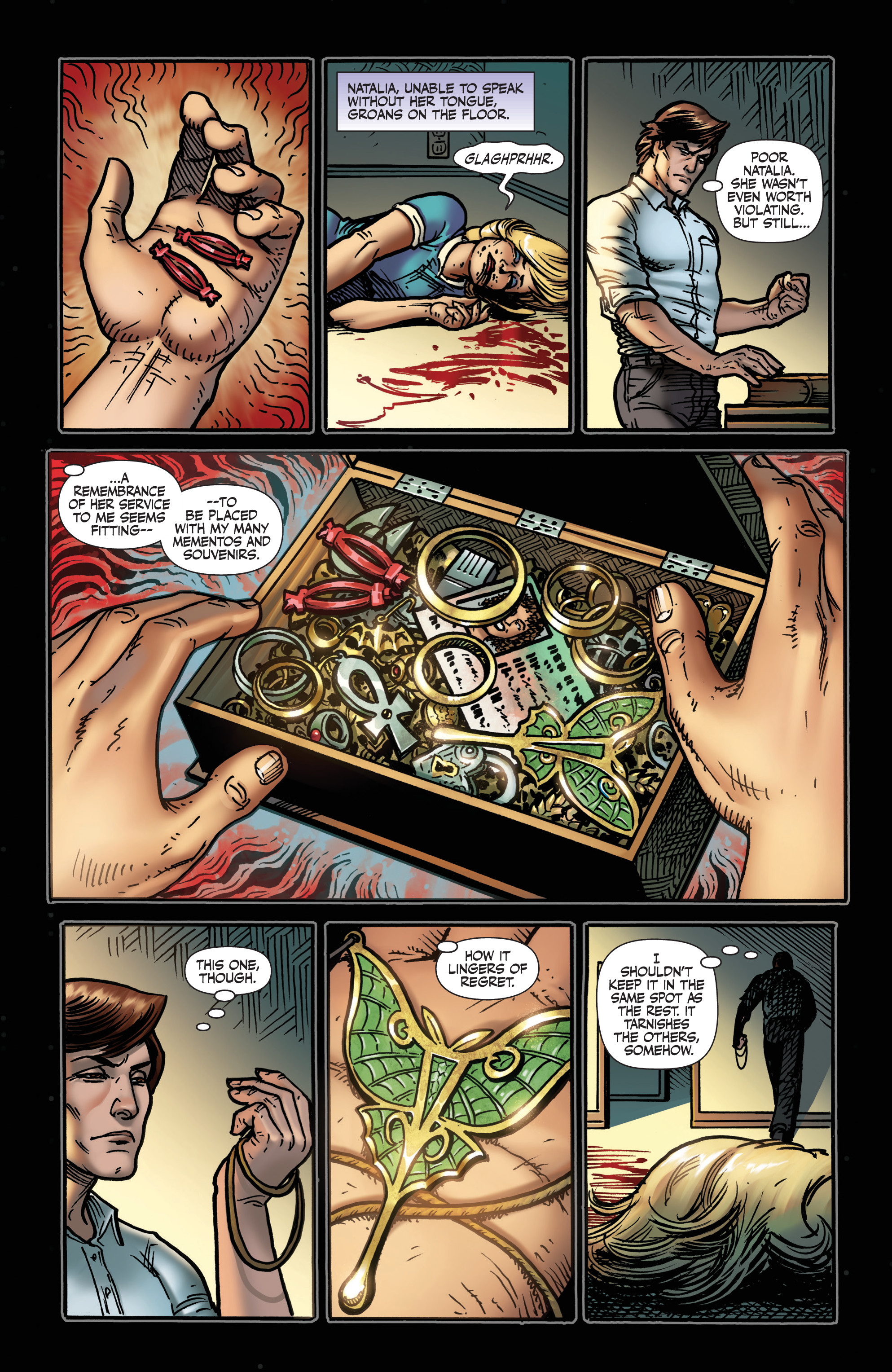 Read online Vampirella: Roses For the Dead comic -  Issue #4 - 4