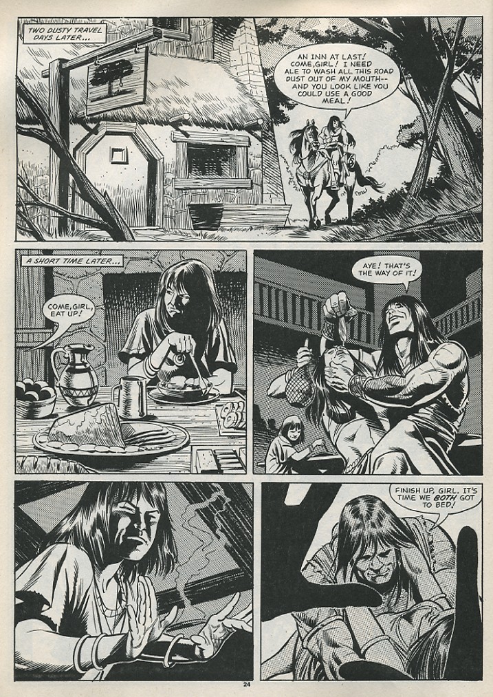 Read online The Savage Sword Of Conan comic -  Issue #188 - 26