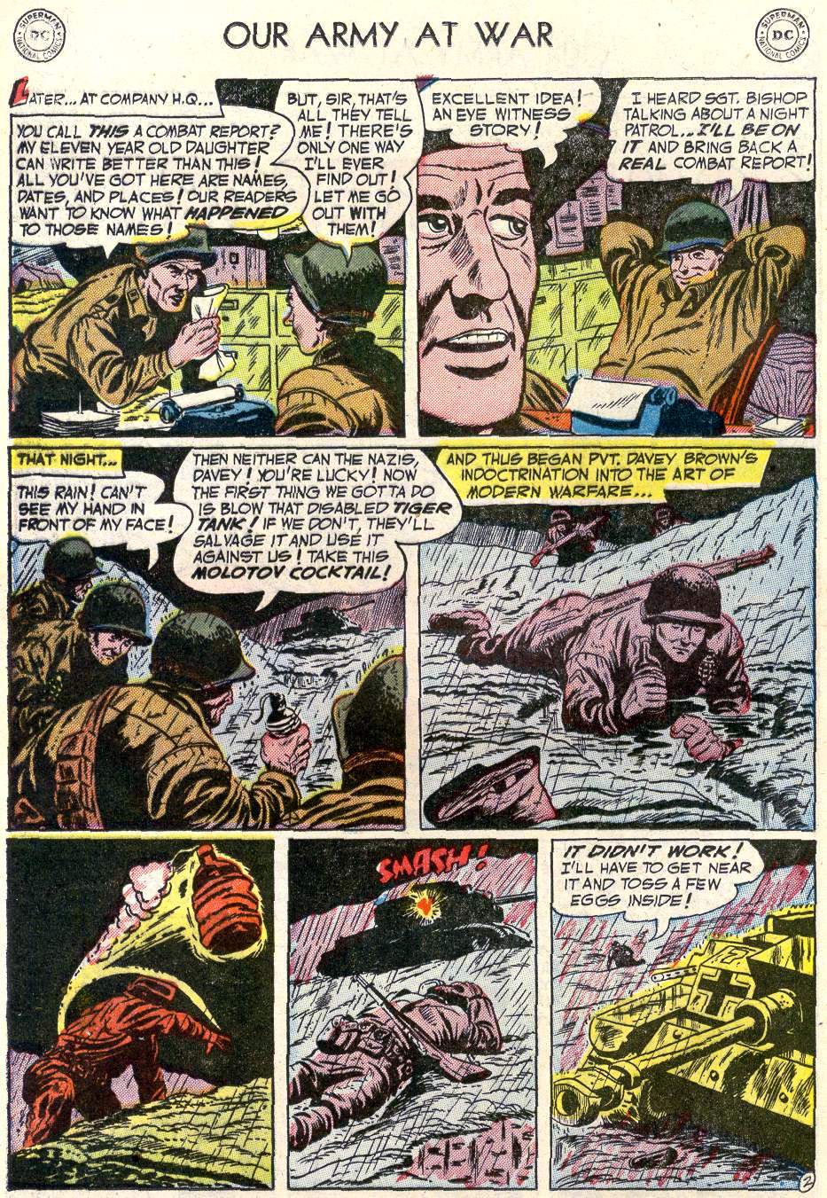 Read online Our Army at War (1952) comic -  Issue #11 - 20