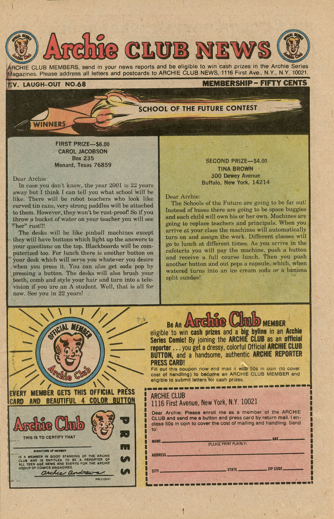 Read online Archie's TV Laugh-Out comic -  Issue #68 - 26