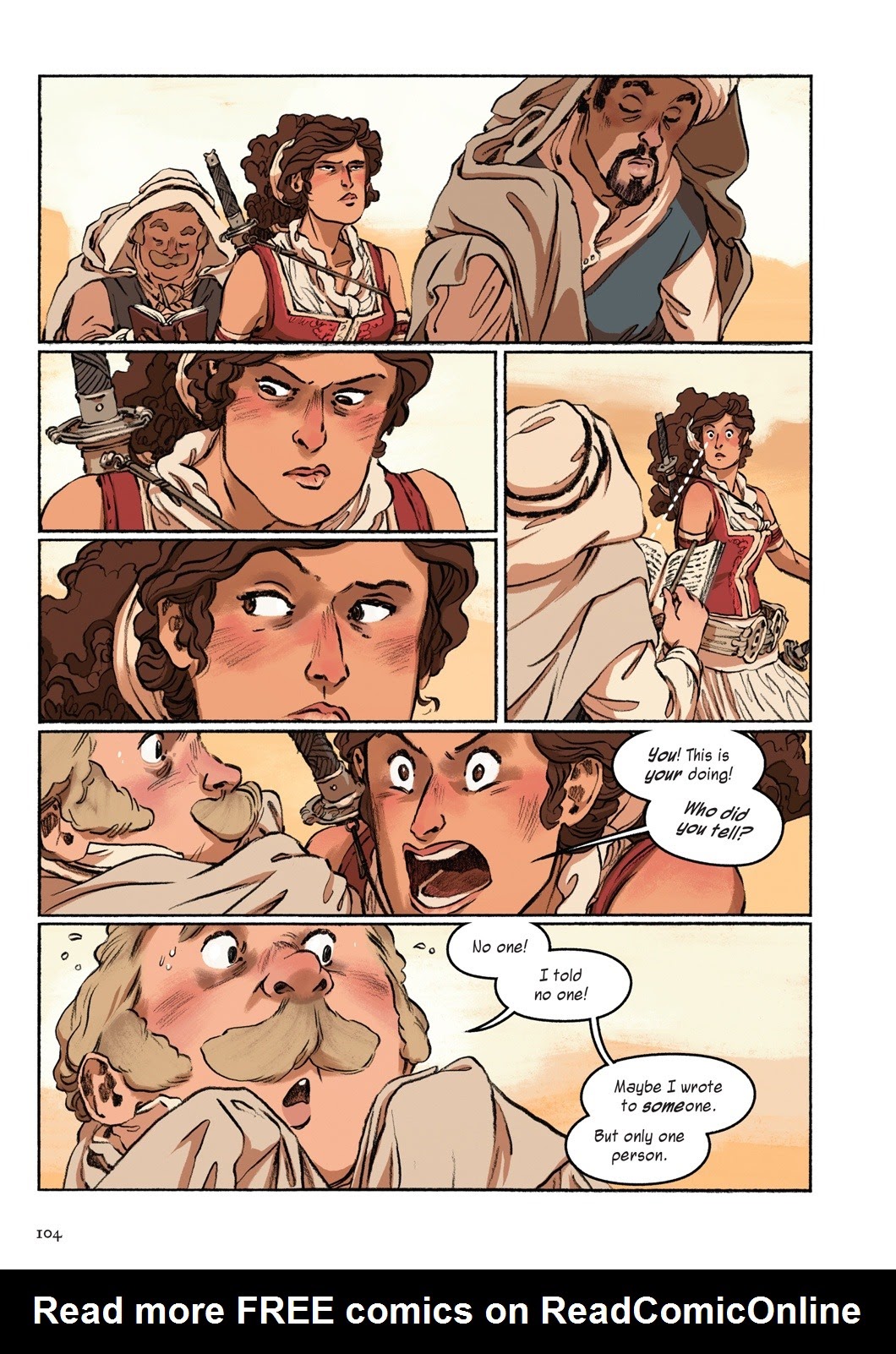 Read online Delilah Dirk and the Pillars of Hercules comic -  Issue # TPB (Part 2) - 4
