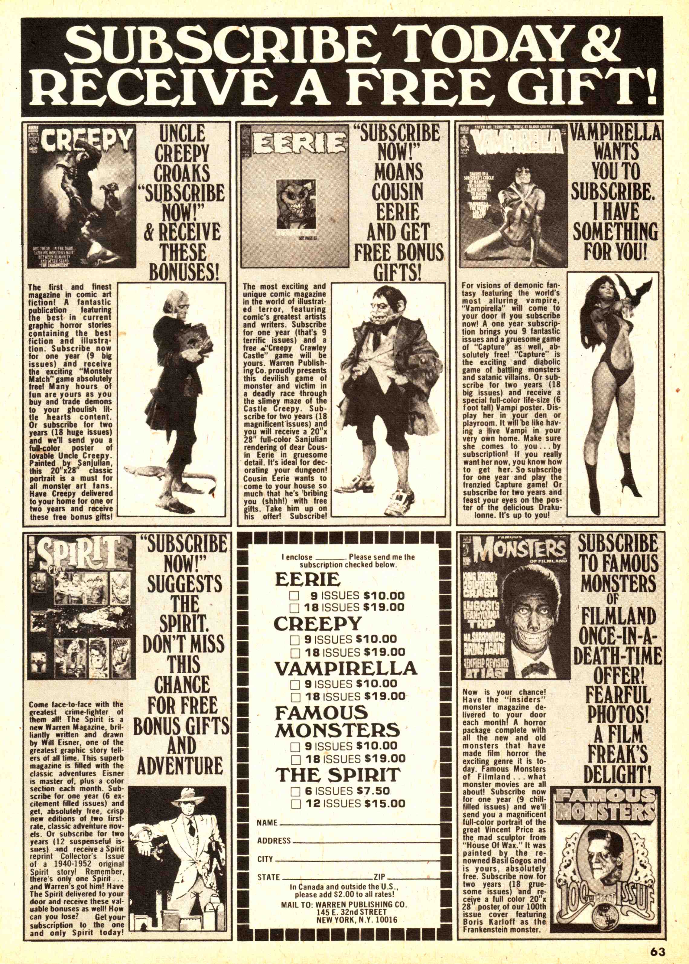 Read online Vampirella (1969) comic -  Issue #52 - 63