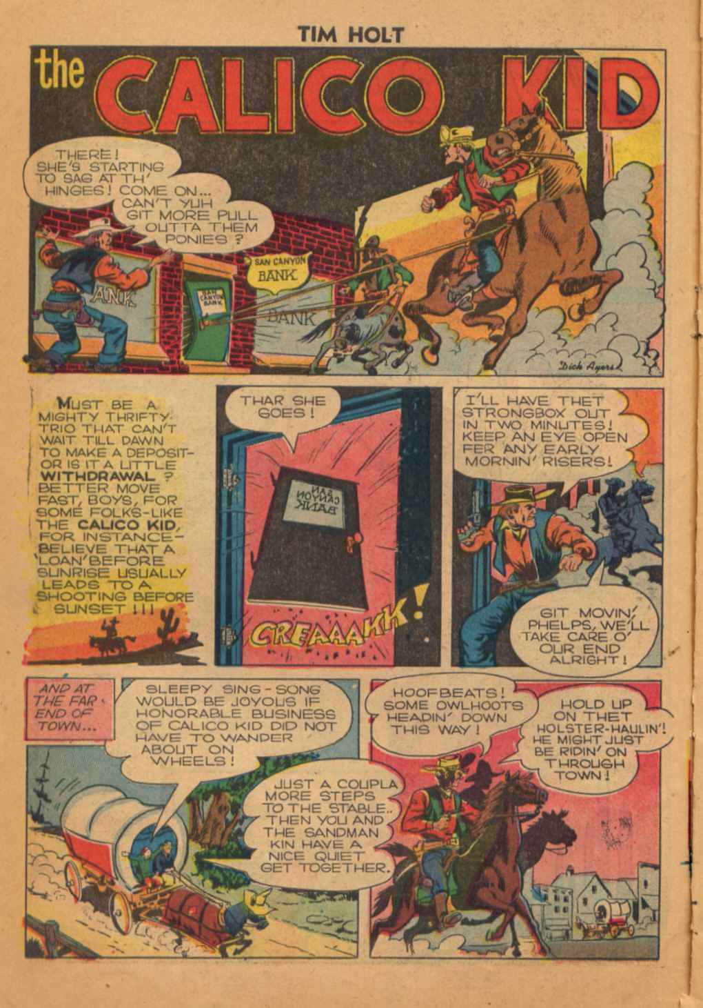 Read online Tim Holt comic -  Issue #7 - 14
