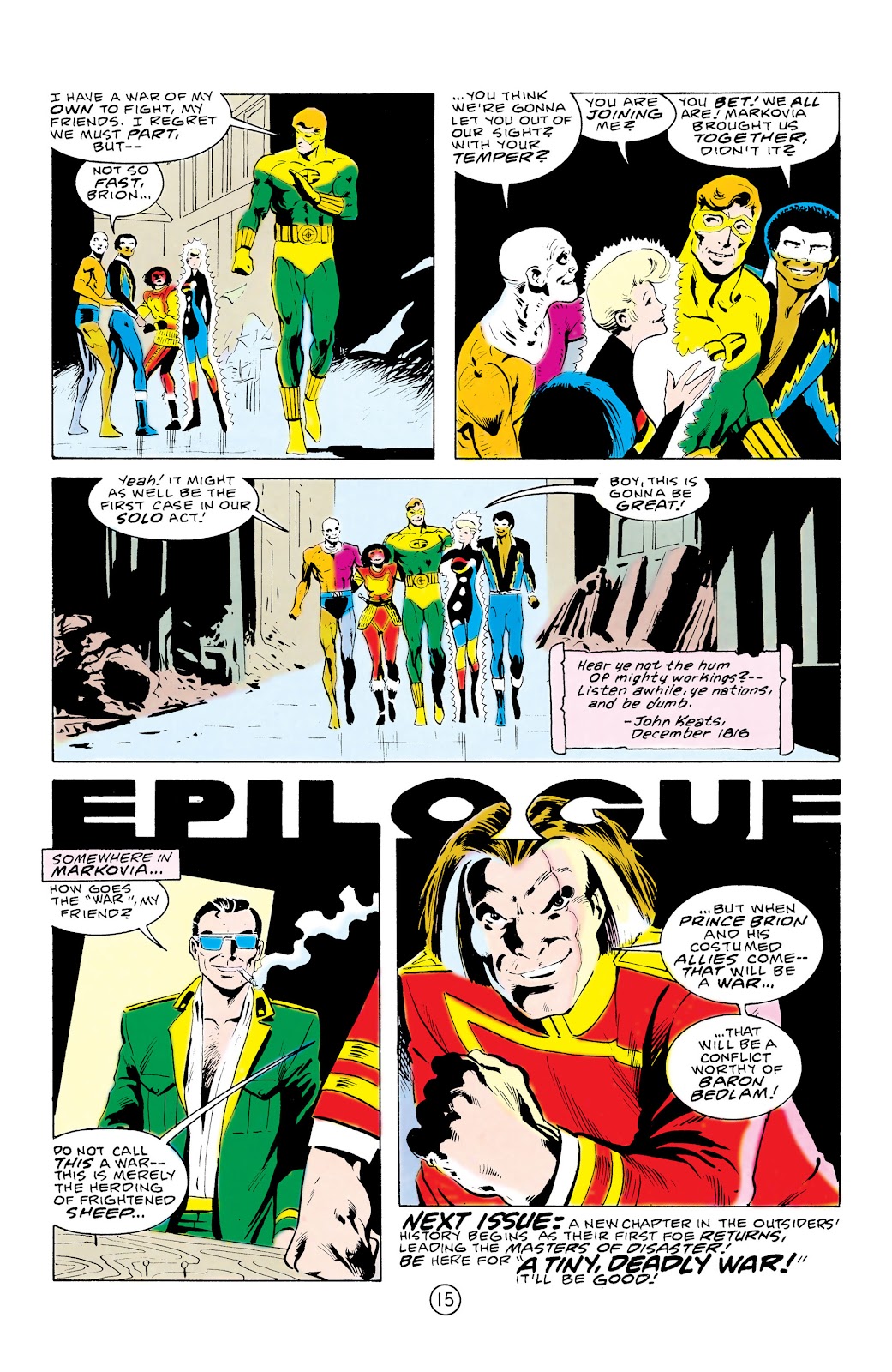 Batman and the Outsiders (1983) issue 32 - Page 16