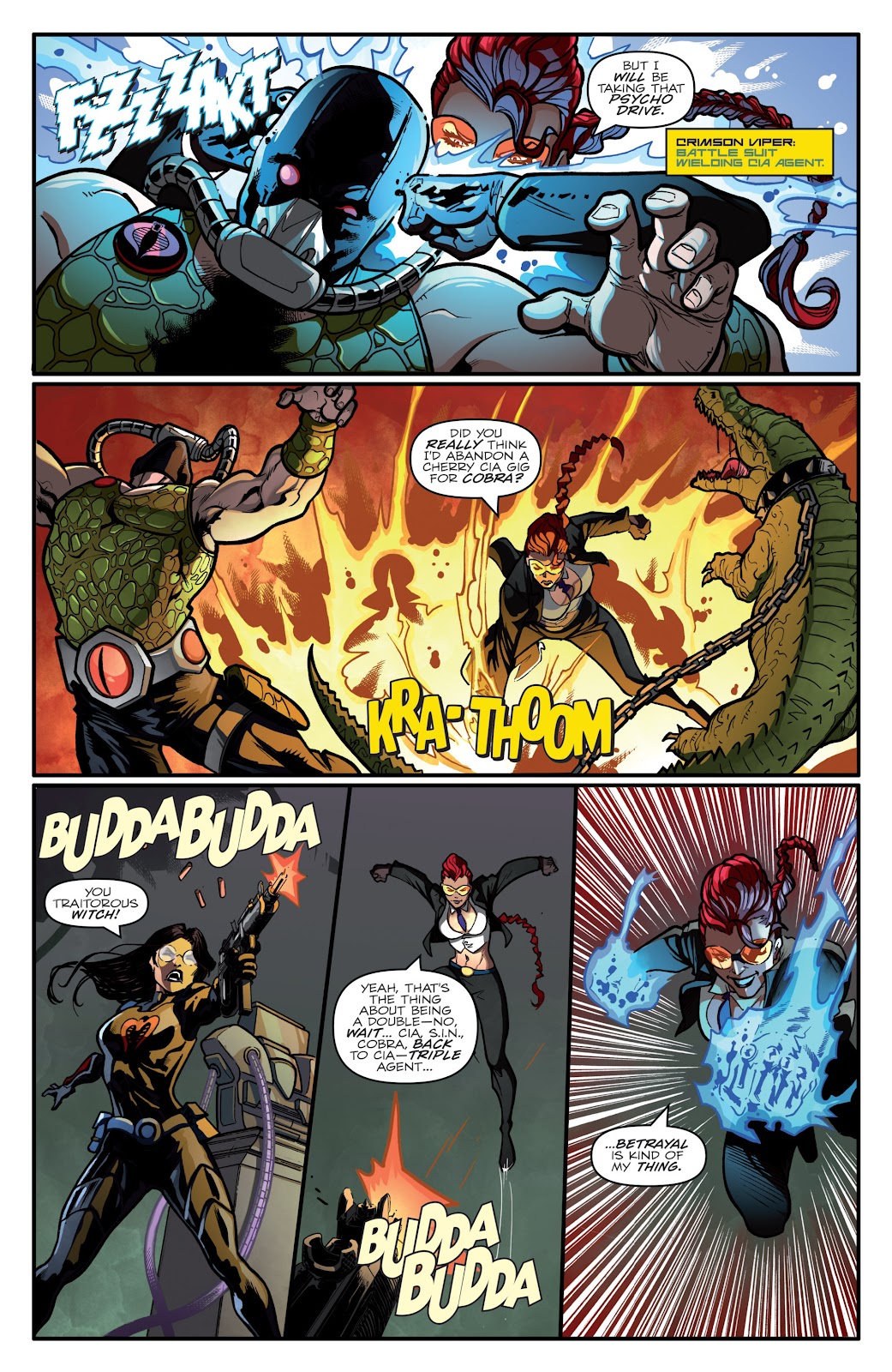 Street Fighter X G.I. Joe issue 5 - Page 16