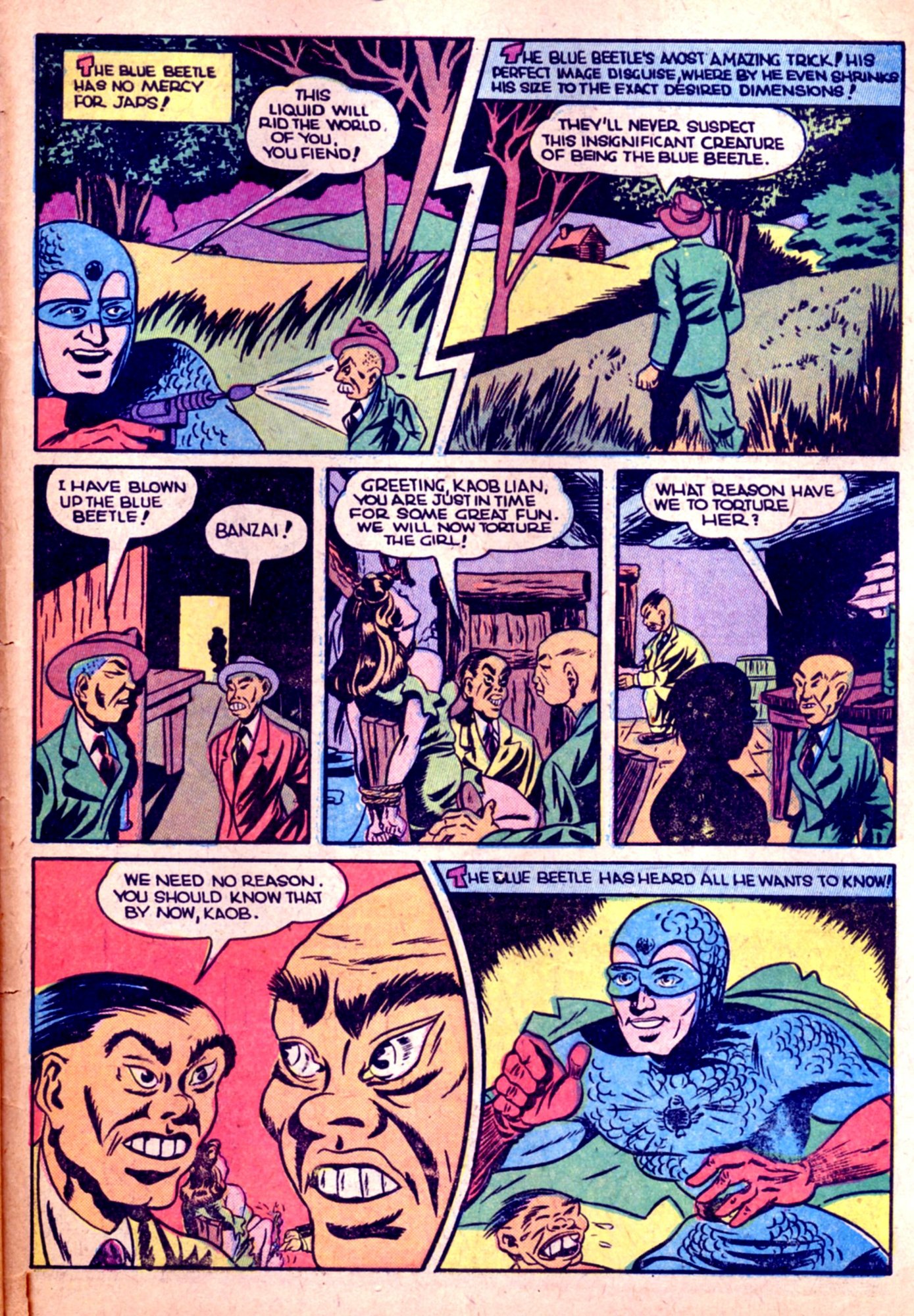 Read online The Blue Beetle comic -  Issue #31 - 47