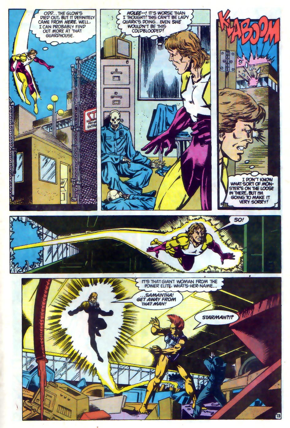 Read online Starman (1988) comic -  Issue #13 - 14
