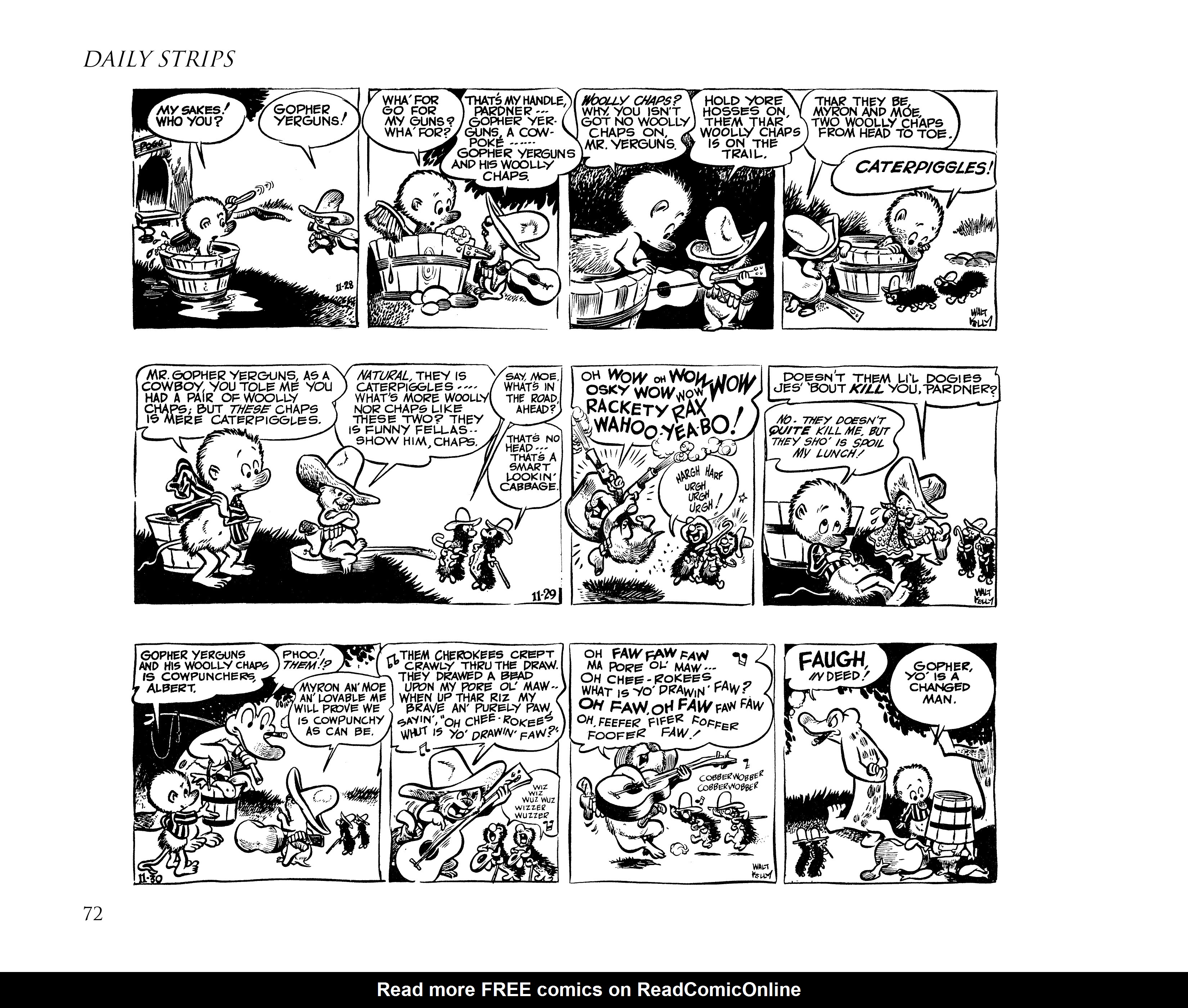 Read online Pogo by Walt Kelly: The Complete Syndicated Comic Strips comic -  Issue # TPB 1 (Part 1) - 90