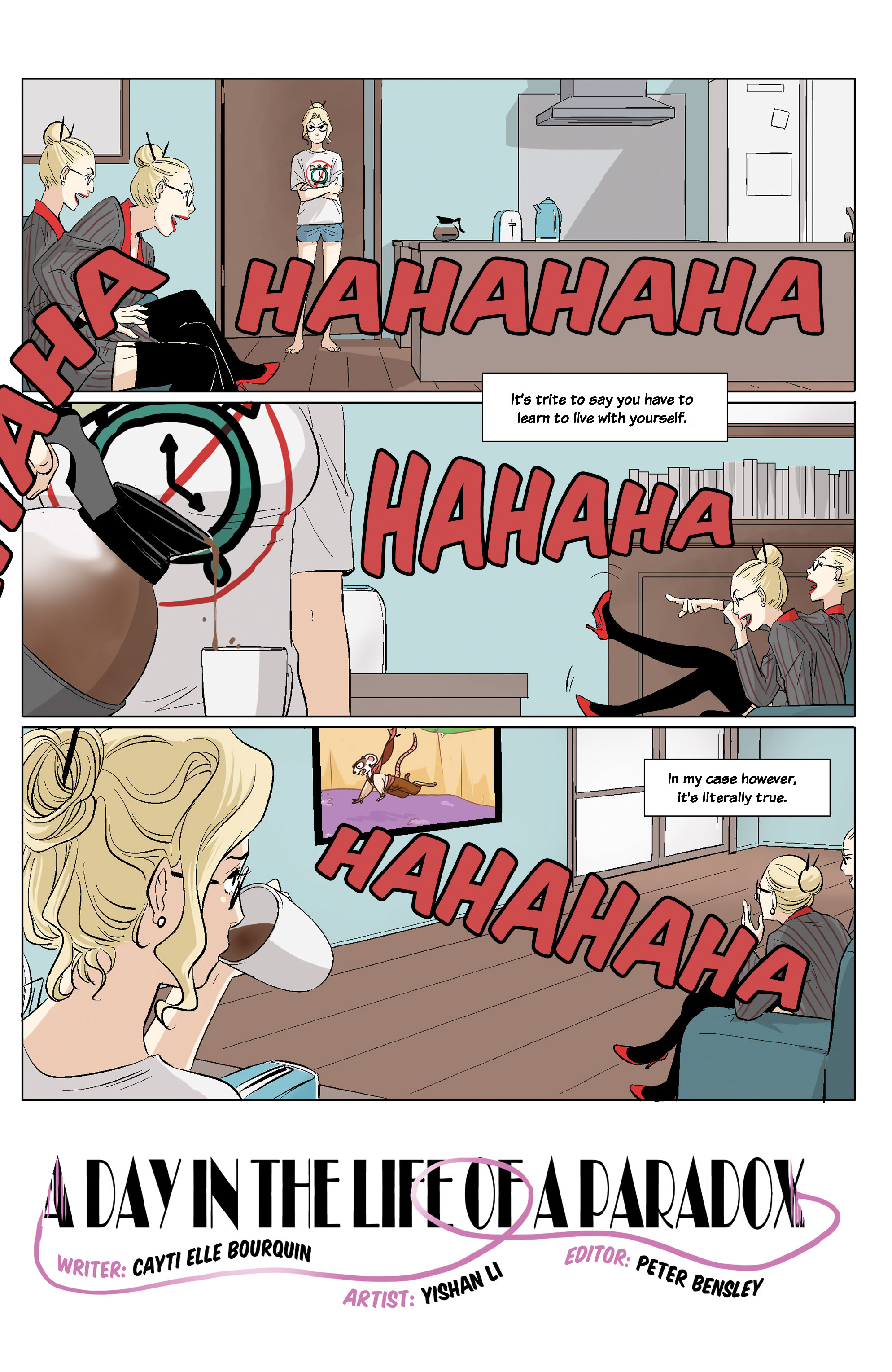 Read online Paradox Girl comic -  Issue # _TPB (Part 1) - 8