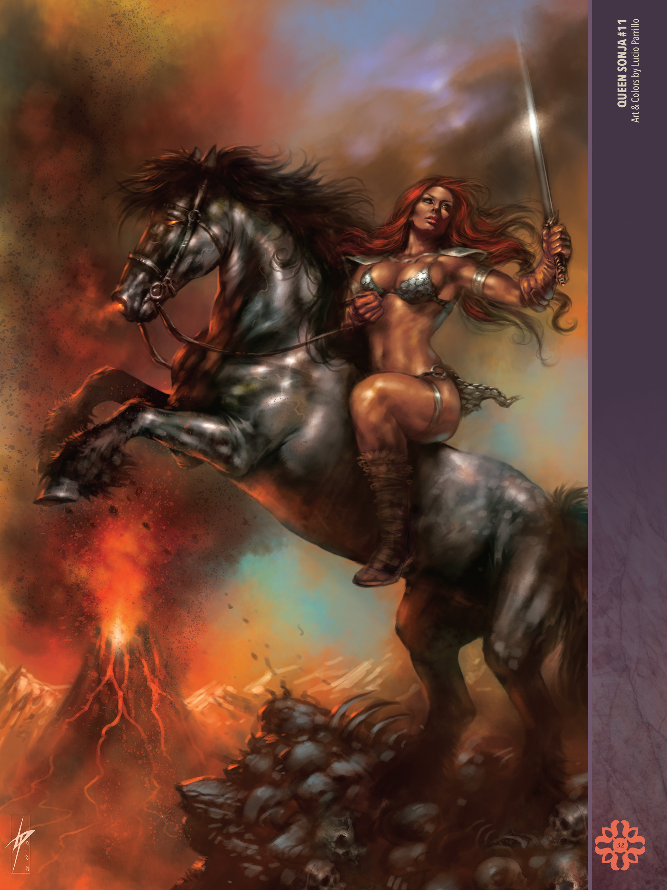 Read online The Art of Red Sonja comic -  Issue # TPB 2 (Part 1) - 32
