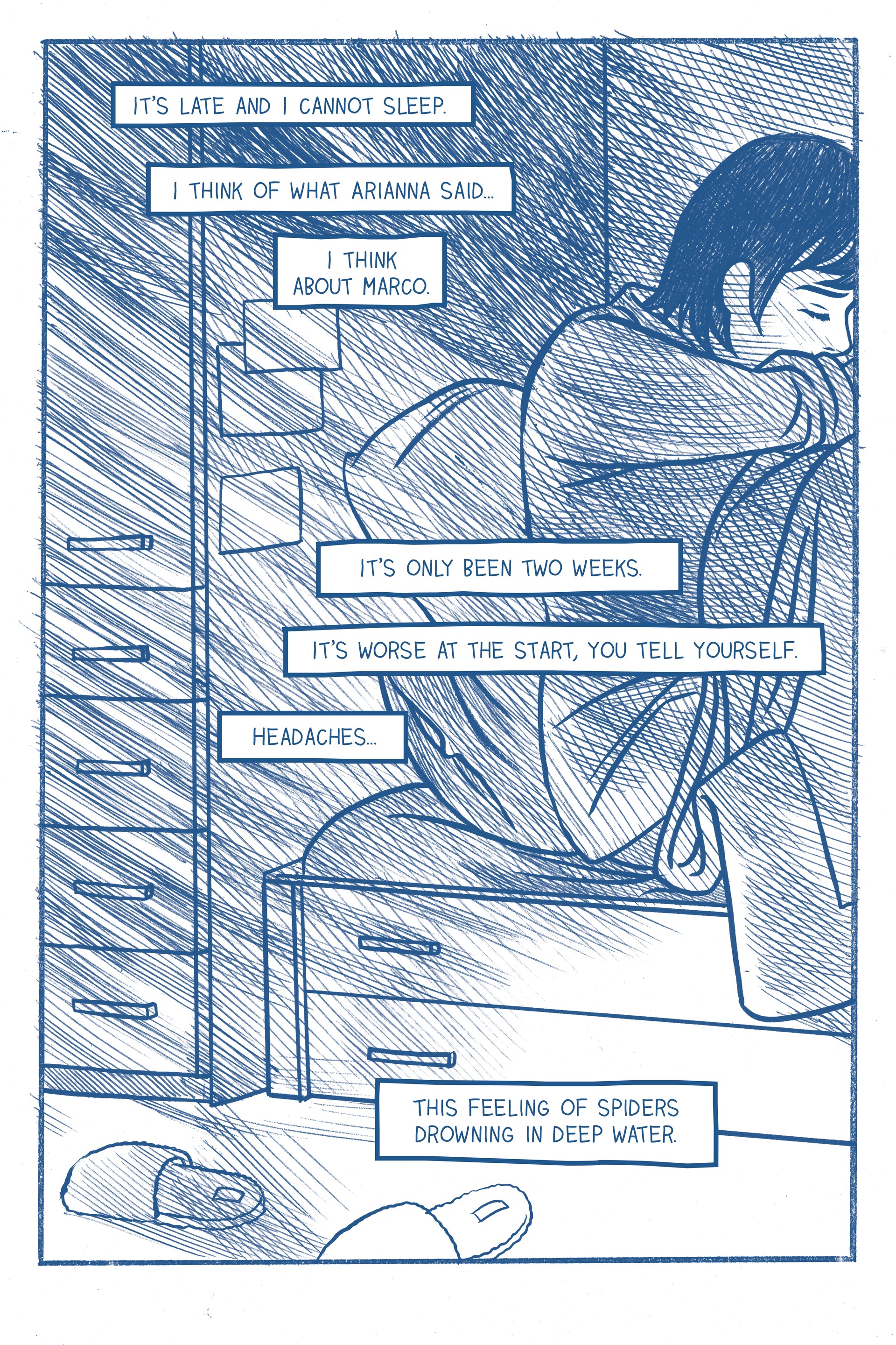 Read online When Everything Turned Blue comic -  Issue # TPB - 73