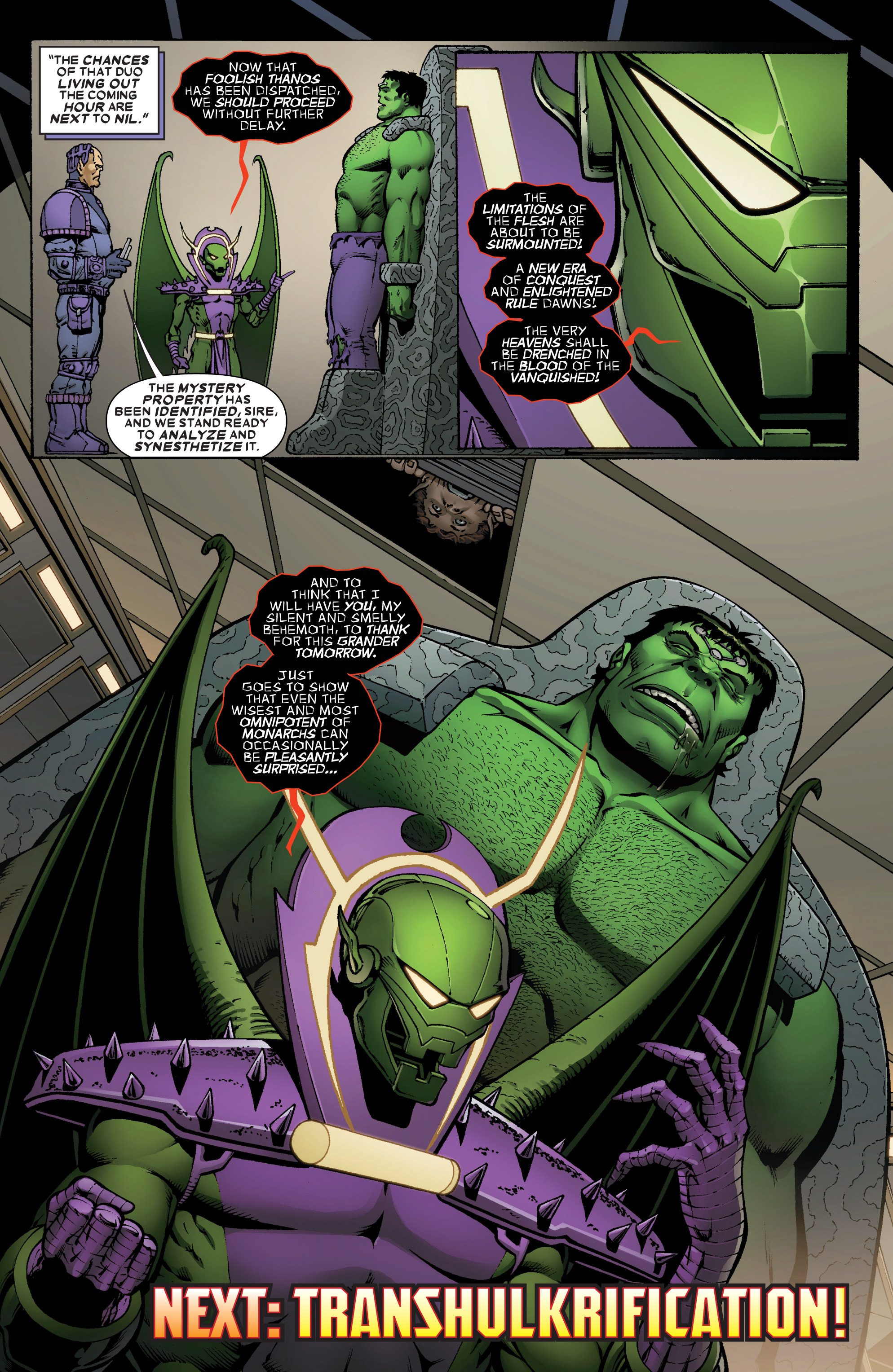 Read online Thanos Vs. Hulk comic -  Issue #2 - 21