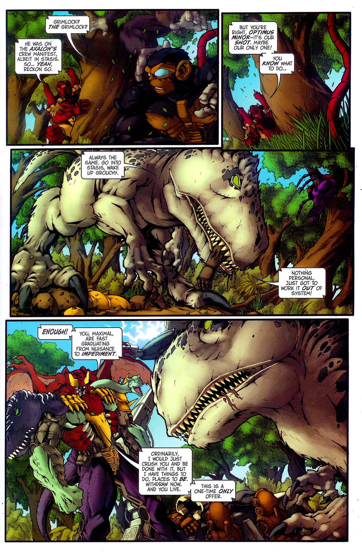 Read online Transformers, Beast Wars: The Gathering comic -  Issue #4 - 8