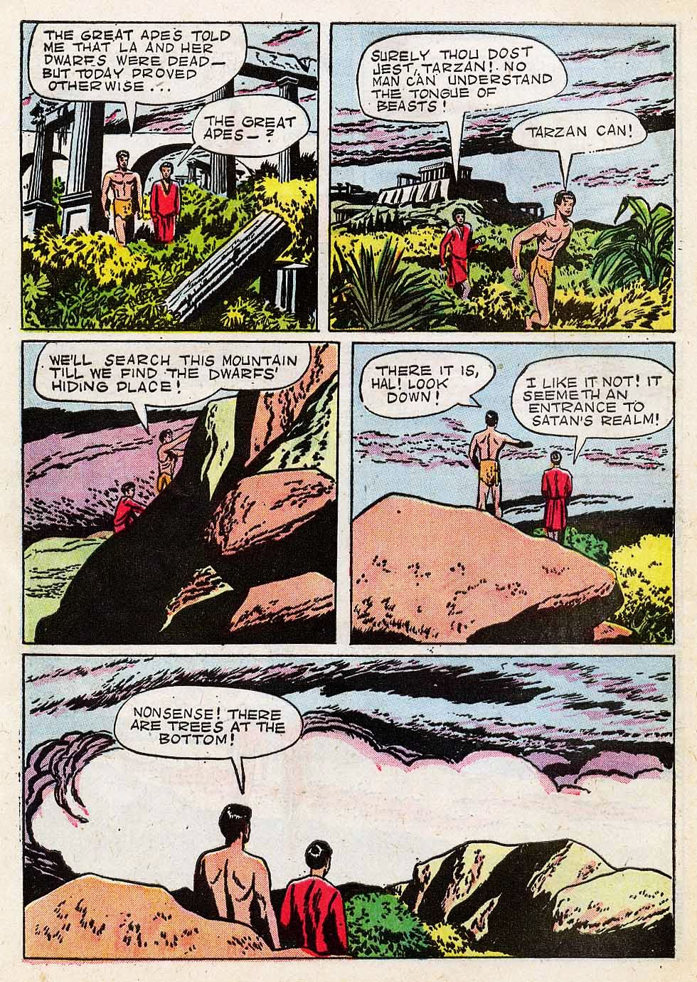 Read online Tarzan (1948) comic -  Issue #13 - 12