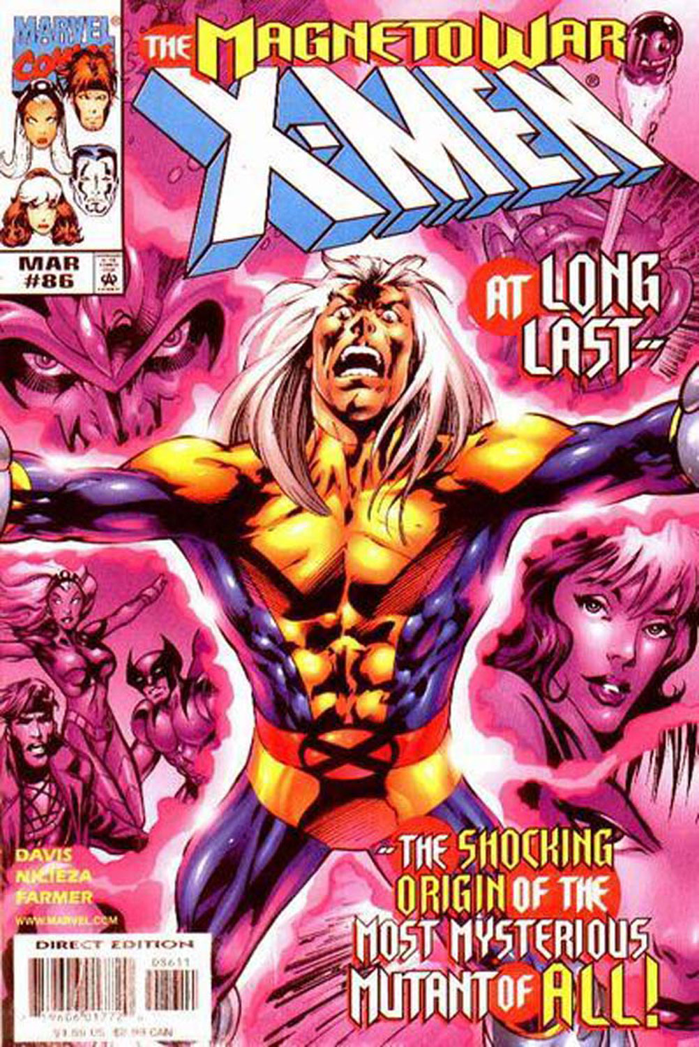 Read online X-Men (1991) comic -  Issue #86 - 1