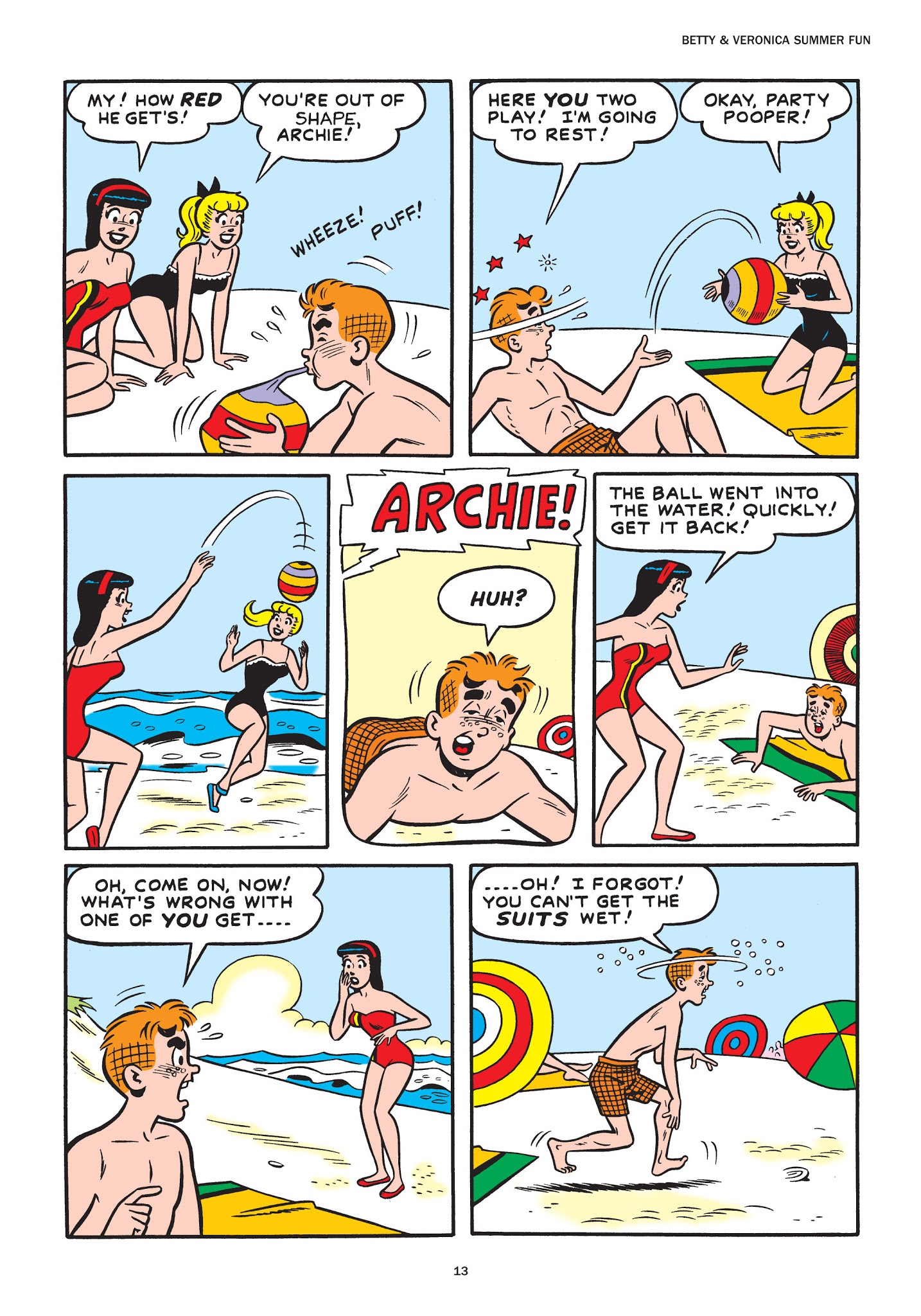 Read online Betty and Veronica Summer Fun comic -  Issue # TPB - 15