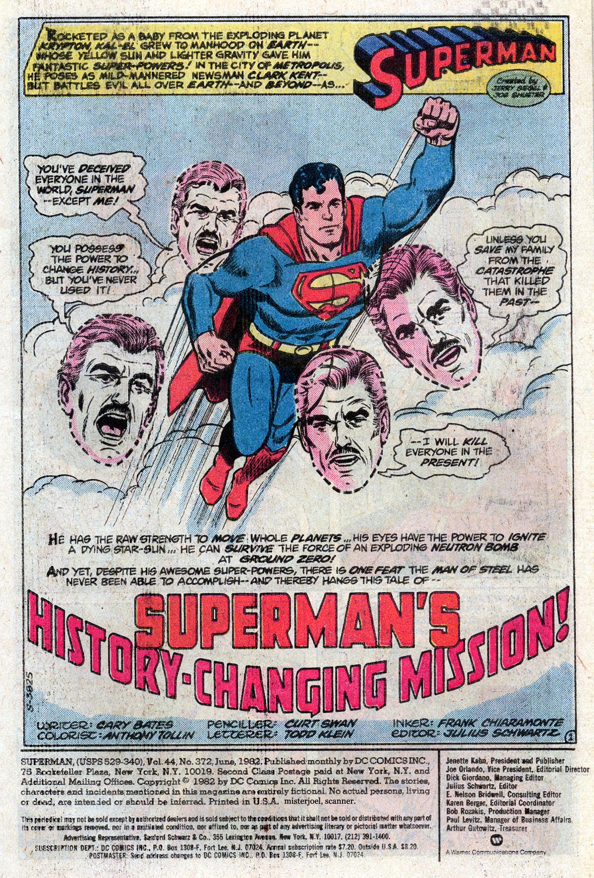 Read online Superman (1939) comic -  Issue #372 - 2