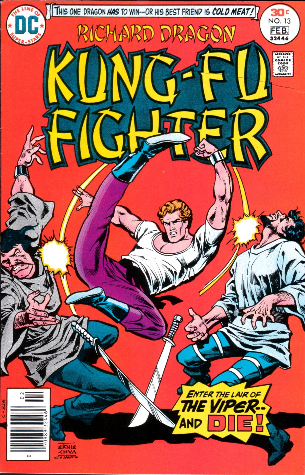 Read online Richard Dragon, Kung-Fu Fighter comic -  Issue #13 - 1