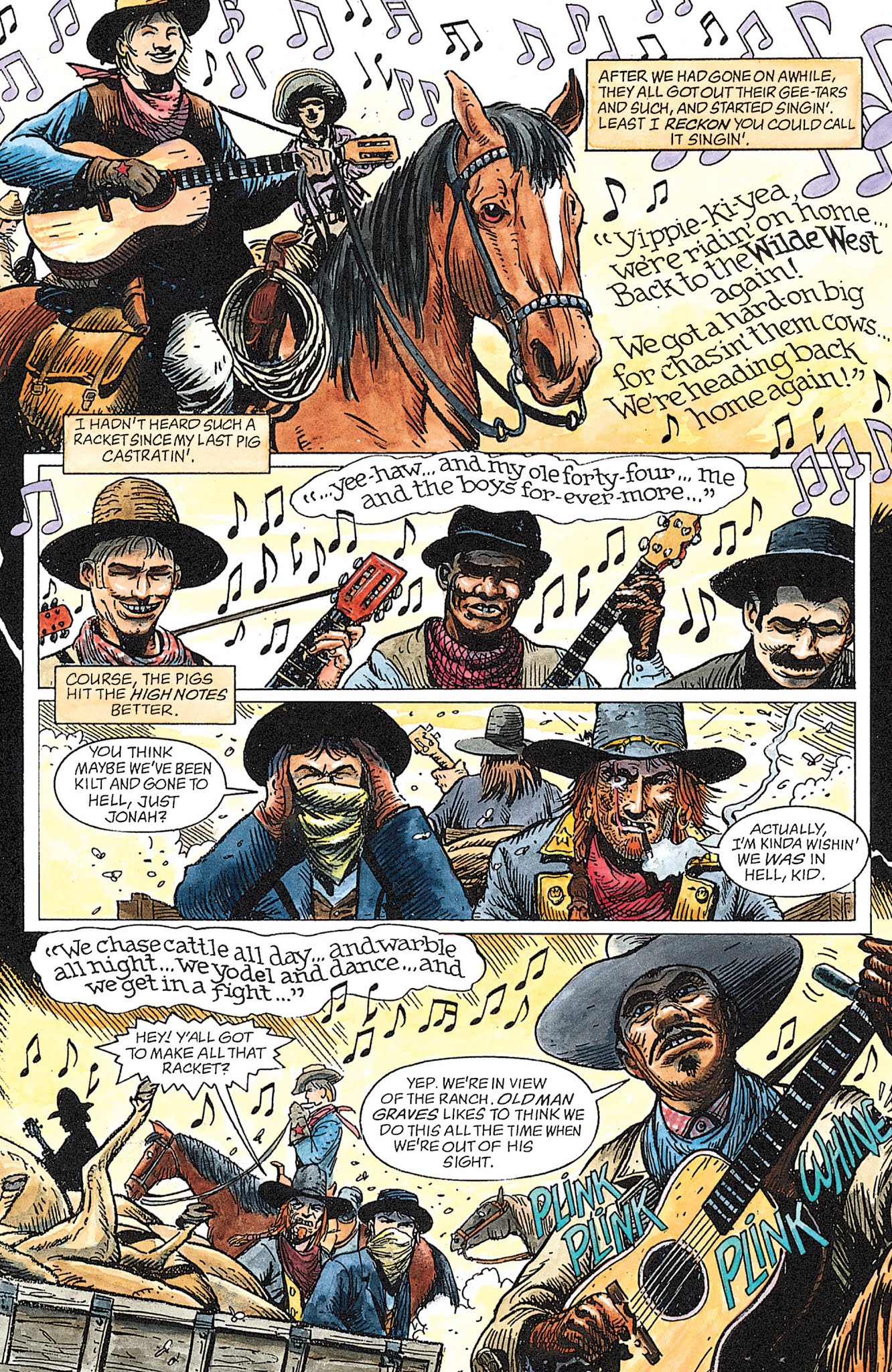 Read online Jonah Hex: Shadows West comic -  Issue # TPB (Part 3) - 5