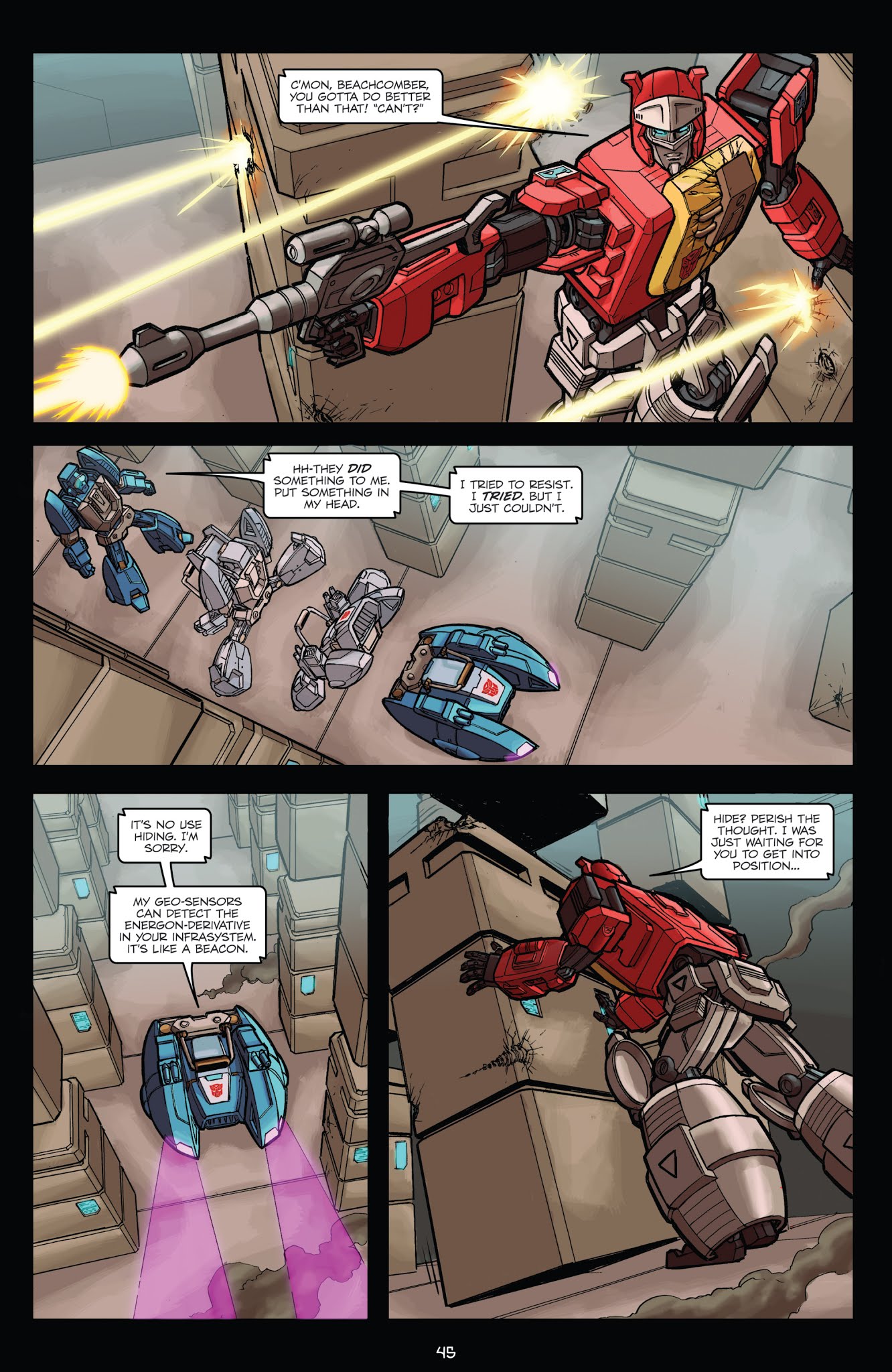 Read online Transformers: The IDW Collection comic -  Issue # TPB 3 (Part 1) - 45