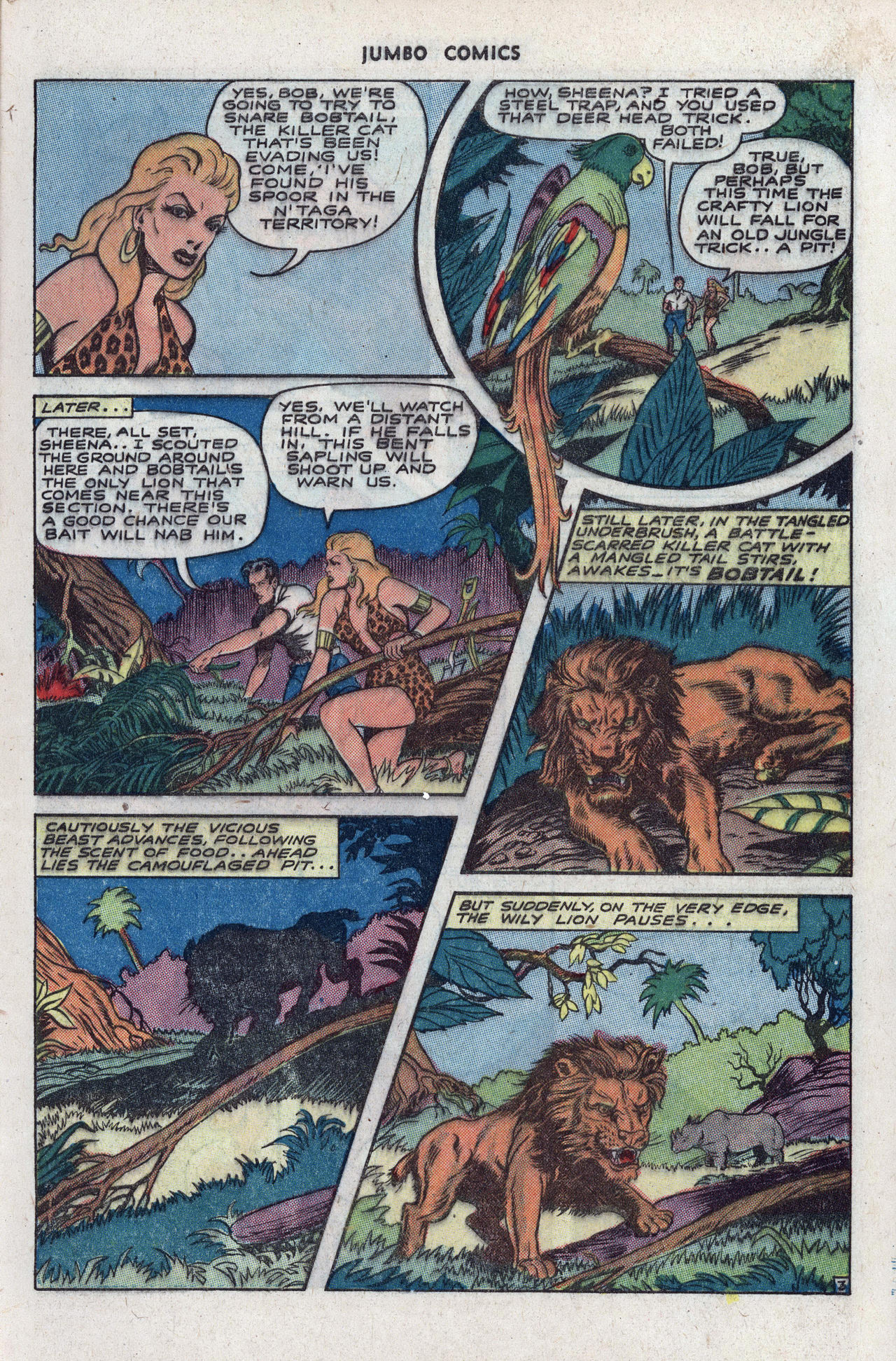 Read online Jumbo Comics comic -  Issue #65 - 5