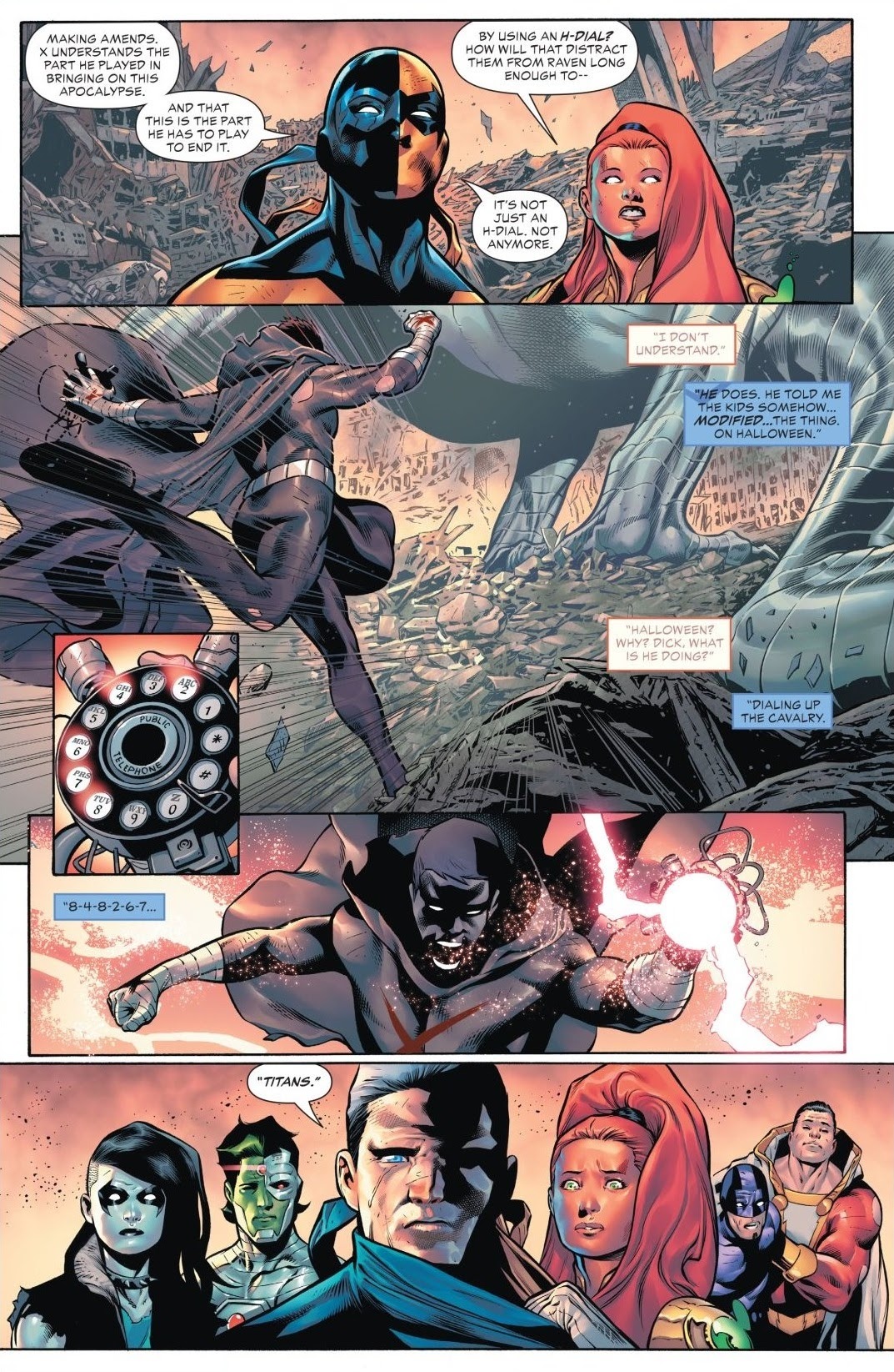 Read online Future State: Teen Titans – Ruins comic -  Issue # Full - 38