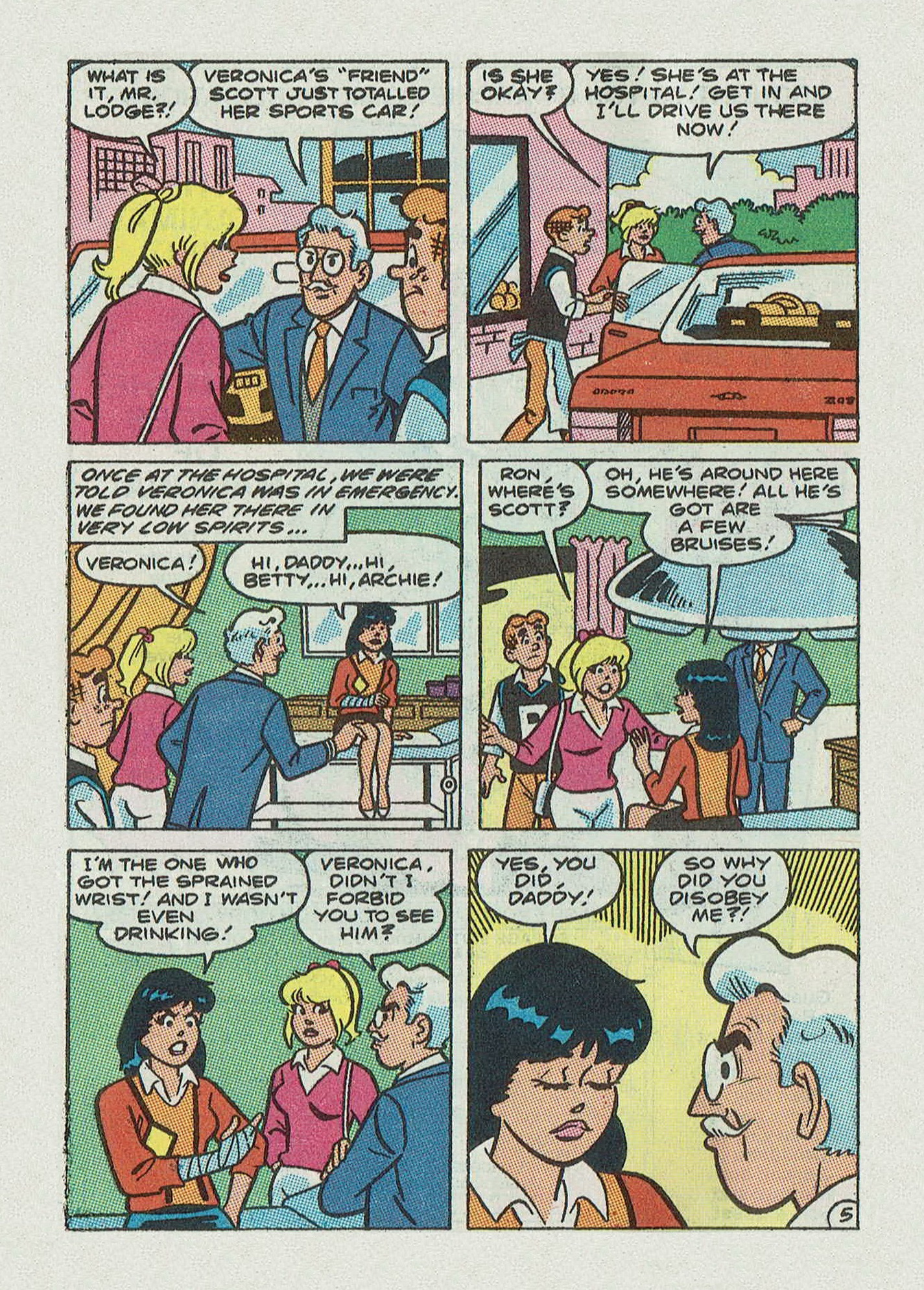 Read online Archie Annual Digest Magazine comic -  Issue #60 - 122