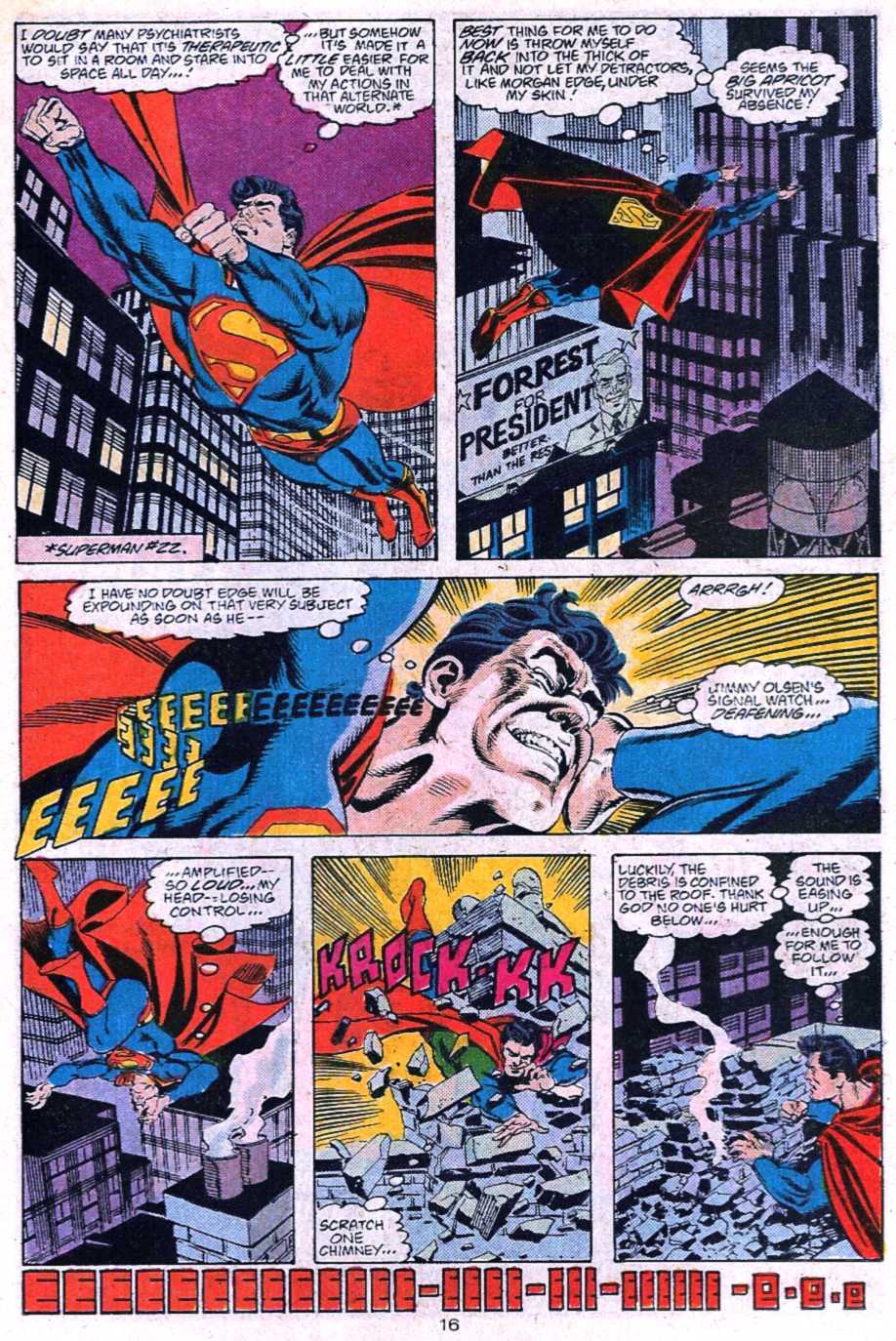 Read online Adventures of Superman (1987) comic -  Issue #445 - 17