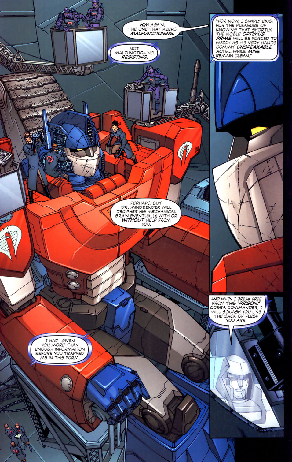 Read online G.I. Joe vs. The Transformers comic -  Issue #2 - 5
