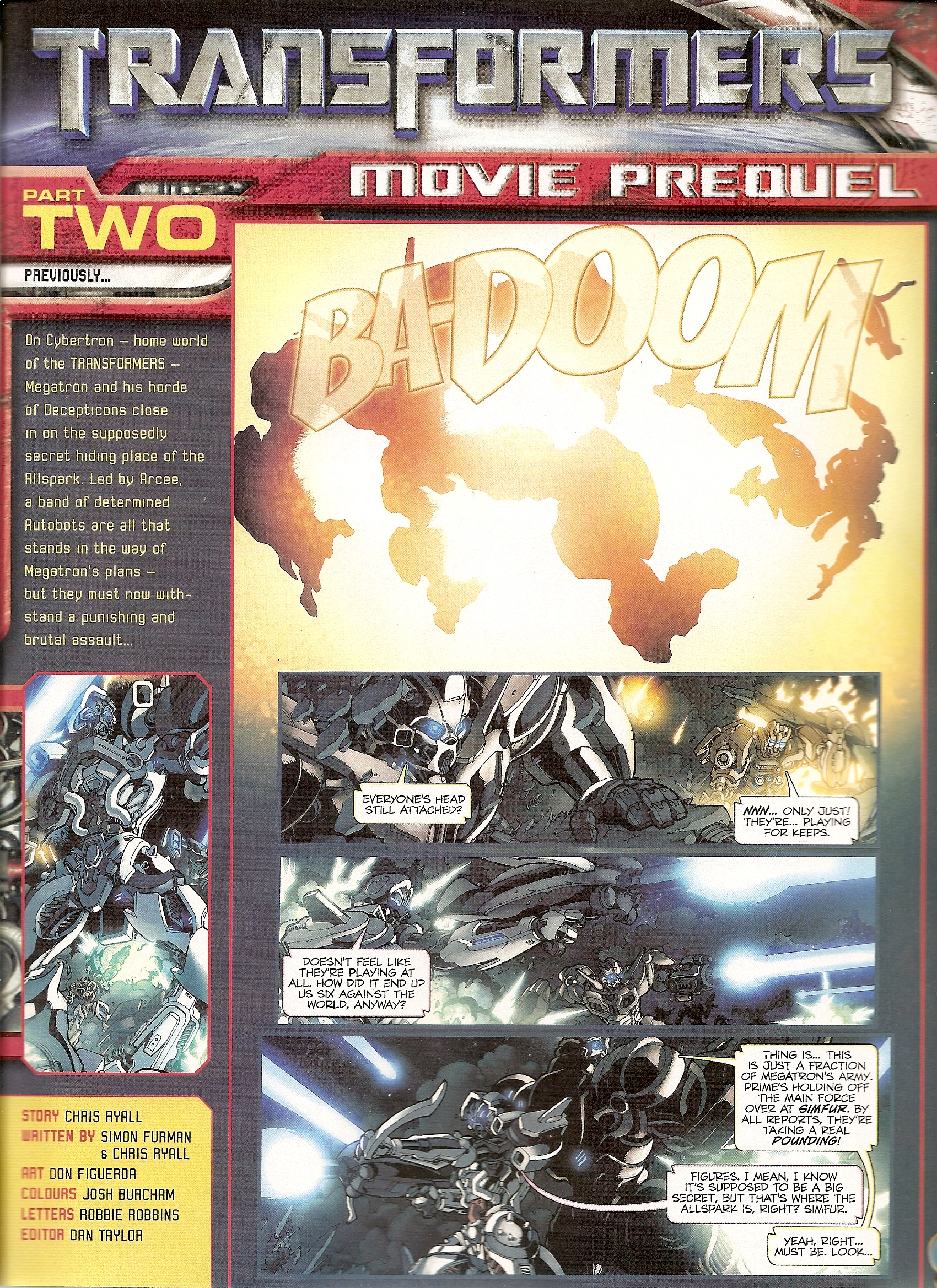 Read online Transformers: Robots in Disguise (2007) comic -  Issue #2 - 20