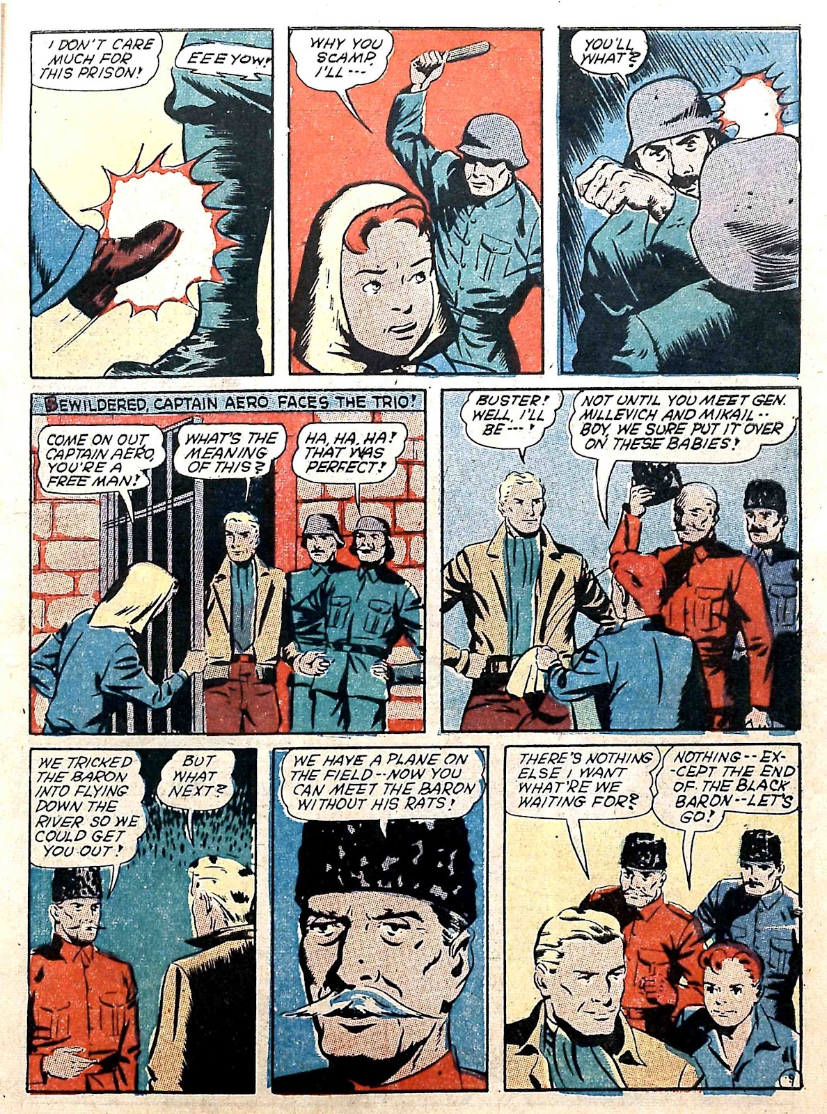 Captain Aero Comics issue 8 - Page 11