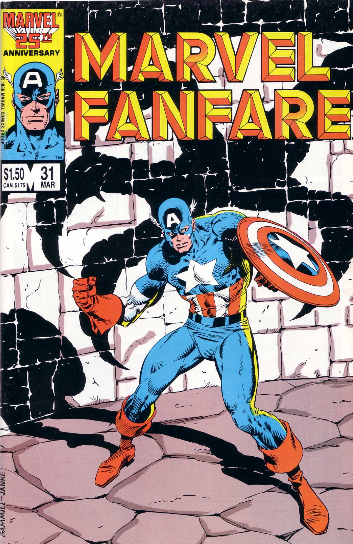Read online Marvel Fanfare (1982) comic -  Issue #31 - 1