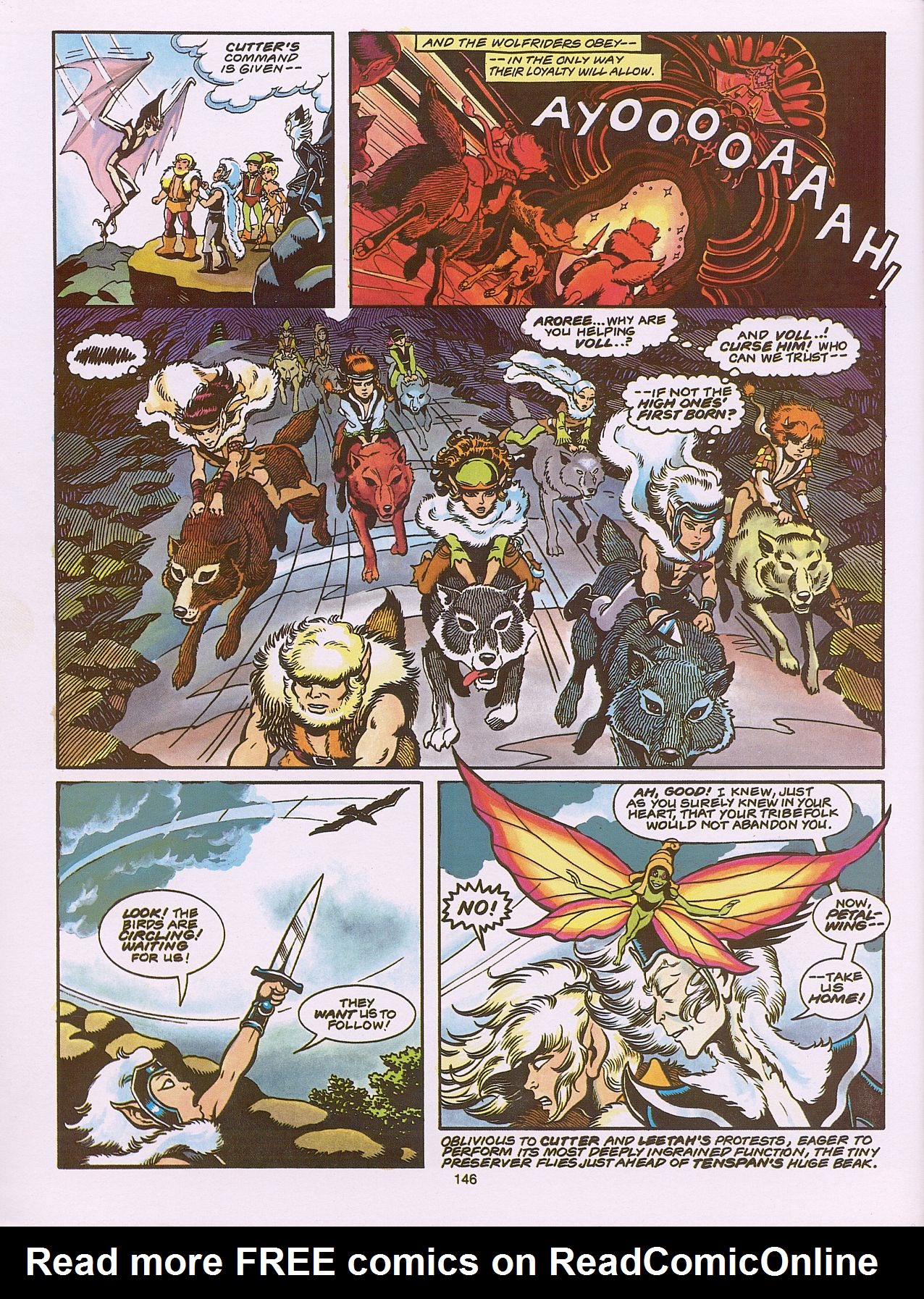 Read online ElfQuest (Starblaze Edition) comic -  Issue # TPB 3 - 145