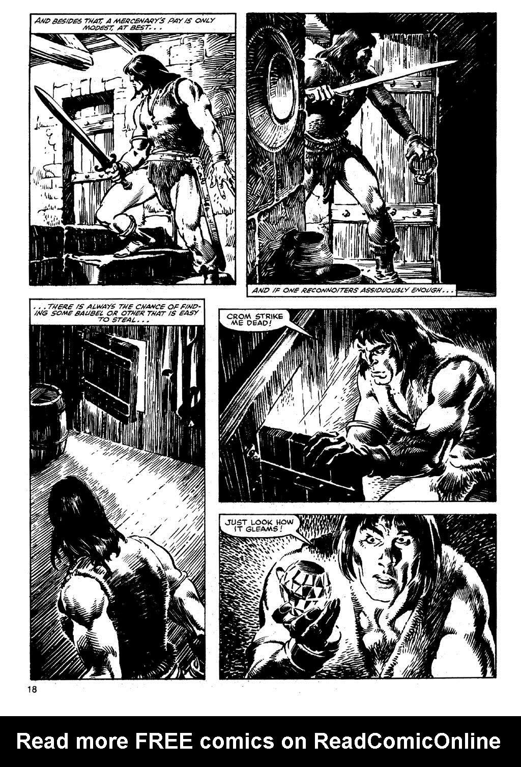 Read online The Savage Sword Of Conan comic -  Issue #90 - 17