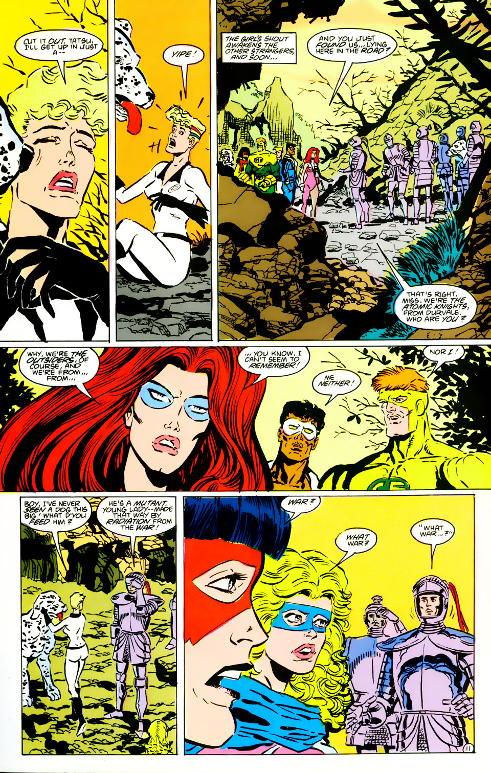 Read online The Outsiders (1985) comic -  Issue #27 - 12