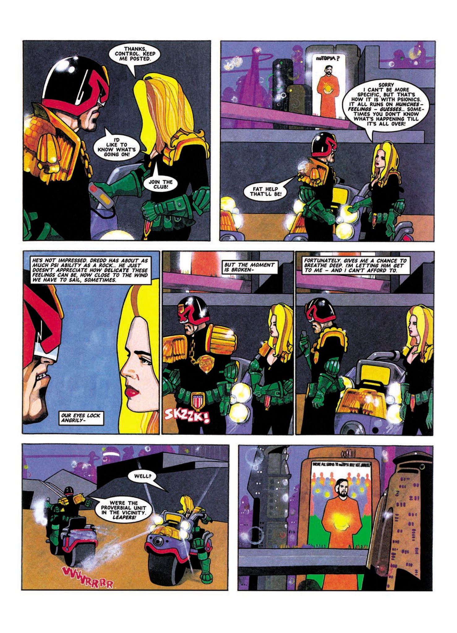 Read online Judge Anderson: The Psi Files comic -  Issue # TPB 3 - 22