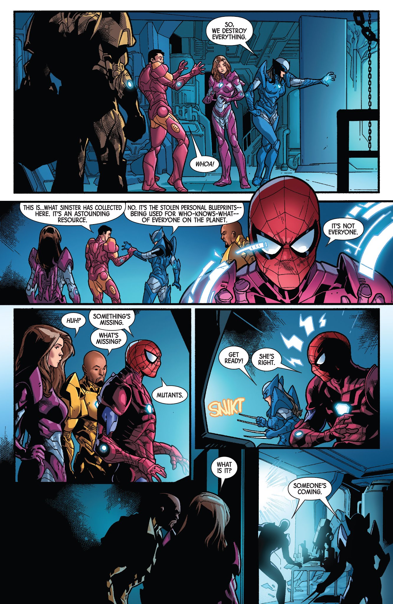 Read online Hunt for Wolverine: Adamantium Agenda comic -  Issue #4 - 9