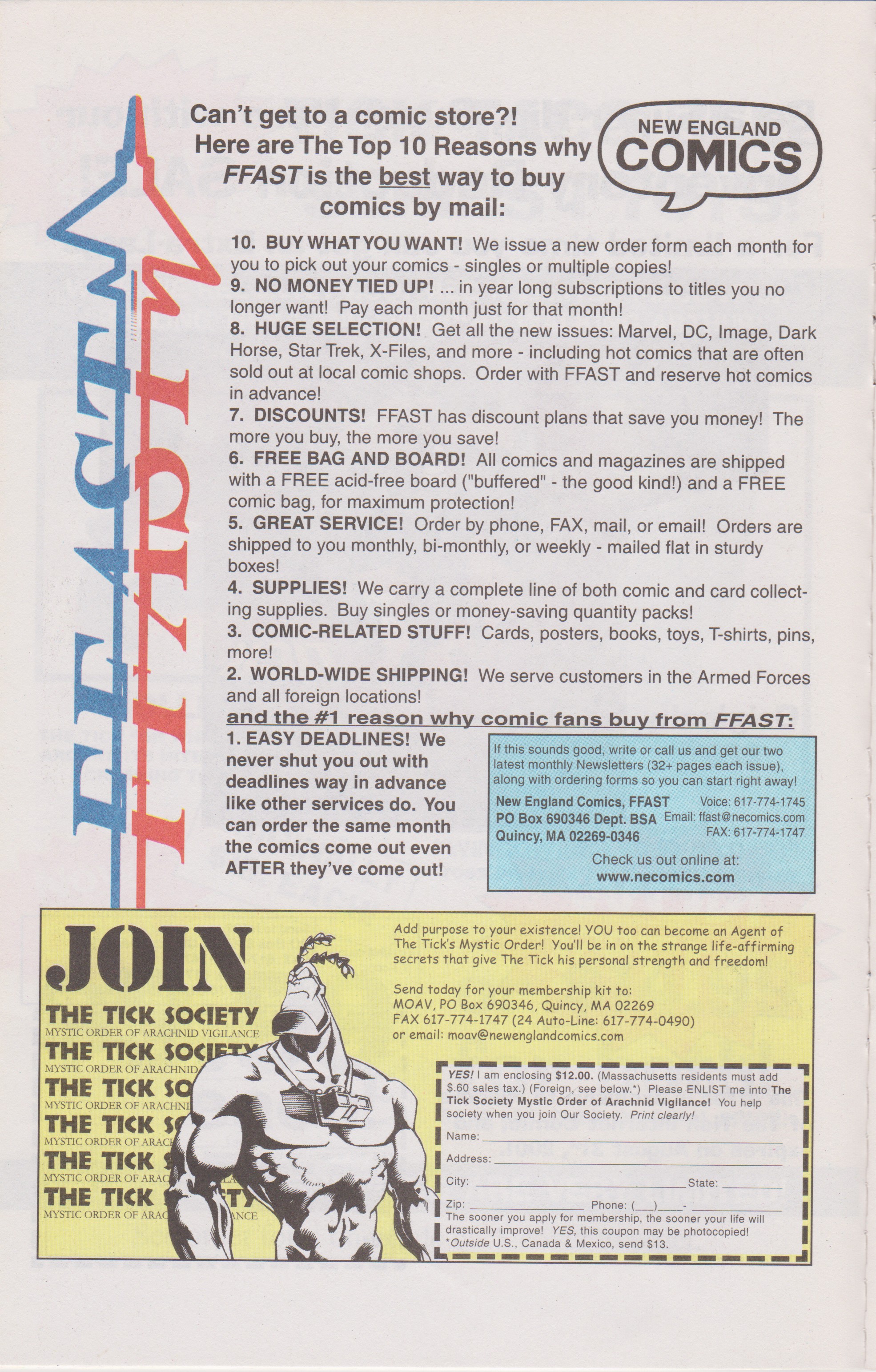 Read online The Tick Incredible Internet Comic comic -  Issue # Full - 14