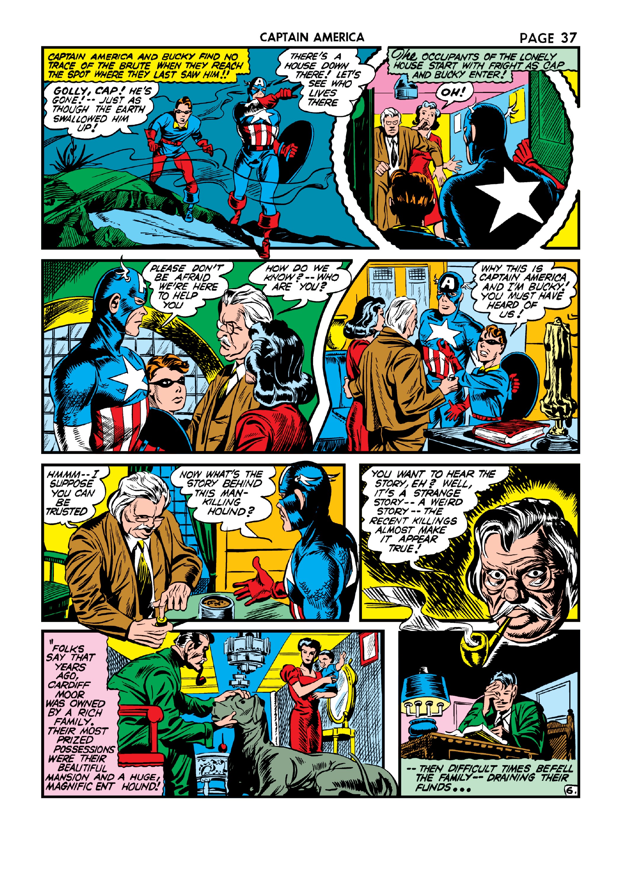 Read online Marvel Masterworks: Golden Age Captain America comic -  Issue # TPB 3 (Part 2) - 12