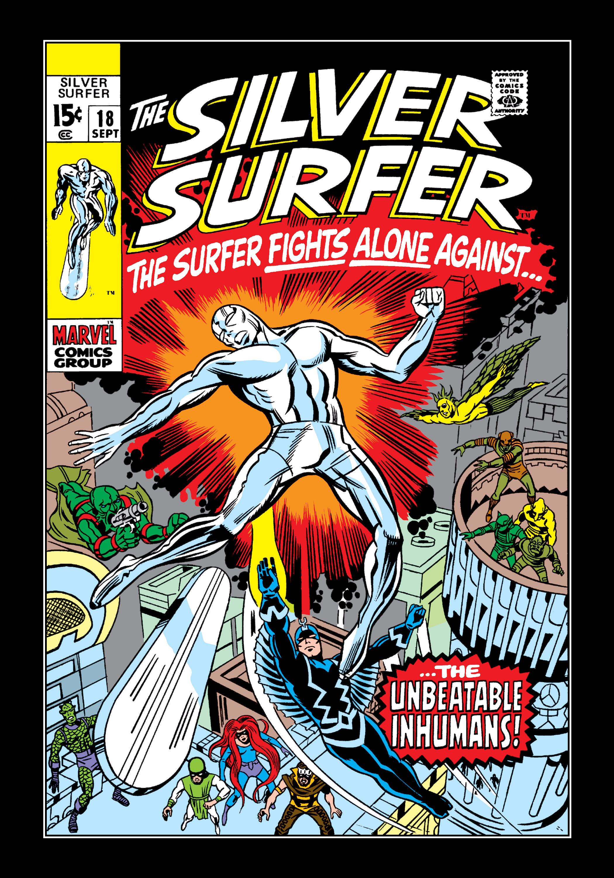 Read online Marvel Masterworks: The Silver Surfer comic -  Issue # TPB 2 (Part 3) - 56