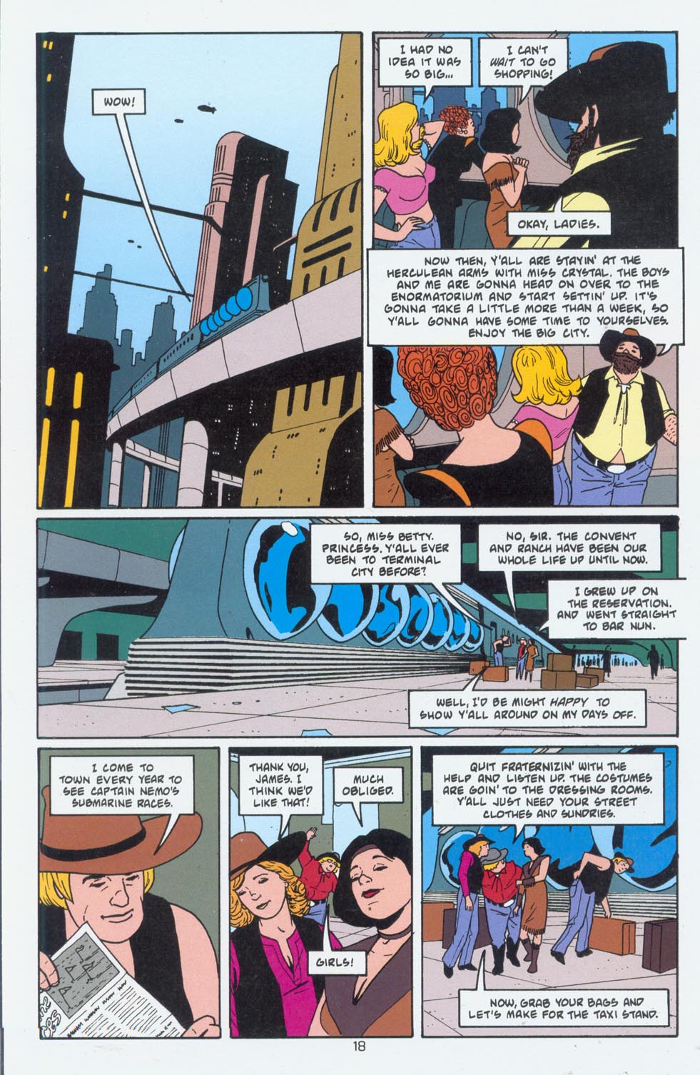 Read online Terminal City: Aerial Graffiti comic -  Issue #3 - 19