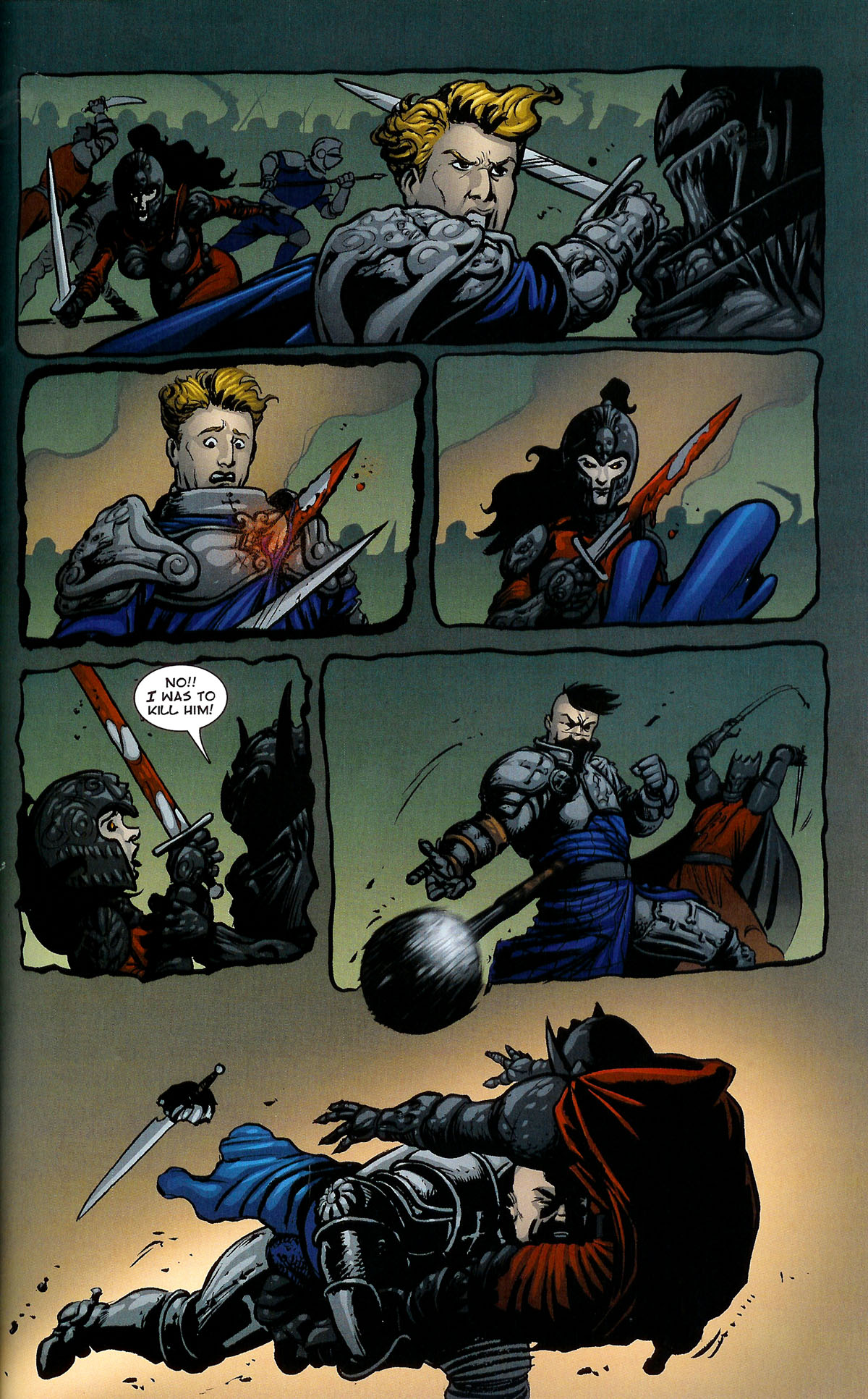 Read online Dracula vs King Arthur comic -  Issue #4 - 49