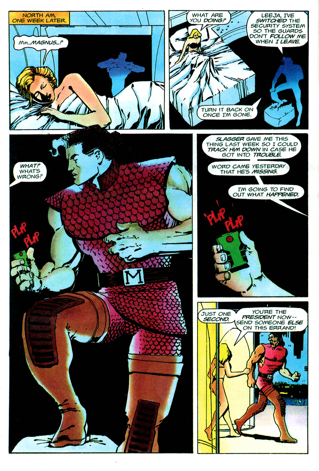 Read online Magnus Robot Fighter (1991) comic -  Issue #49 - 16